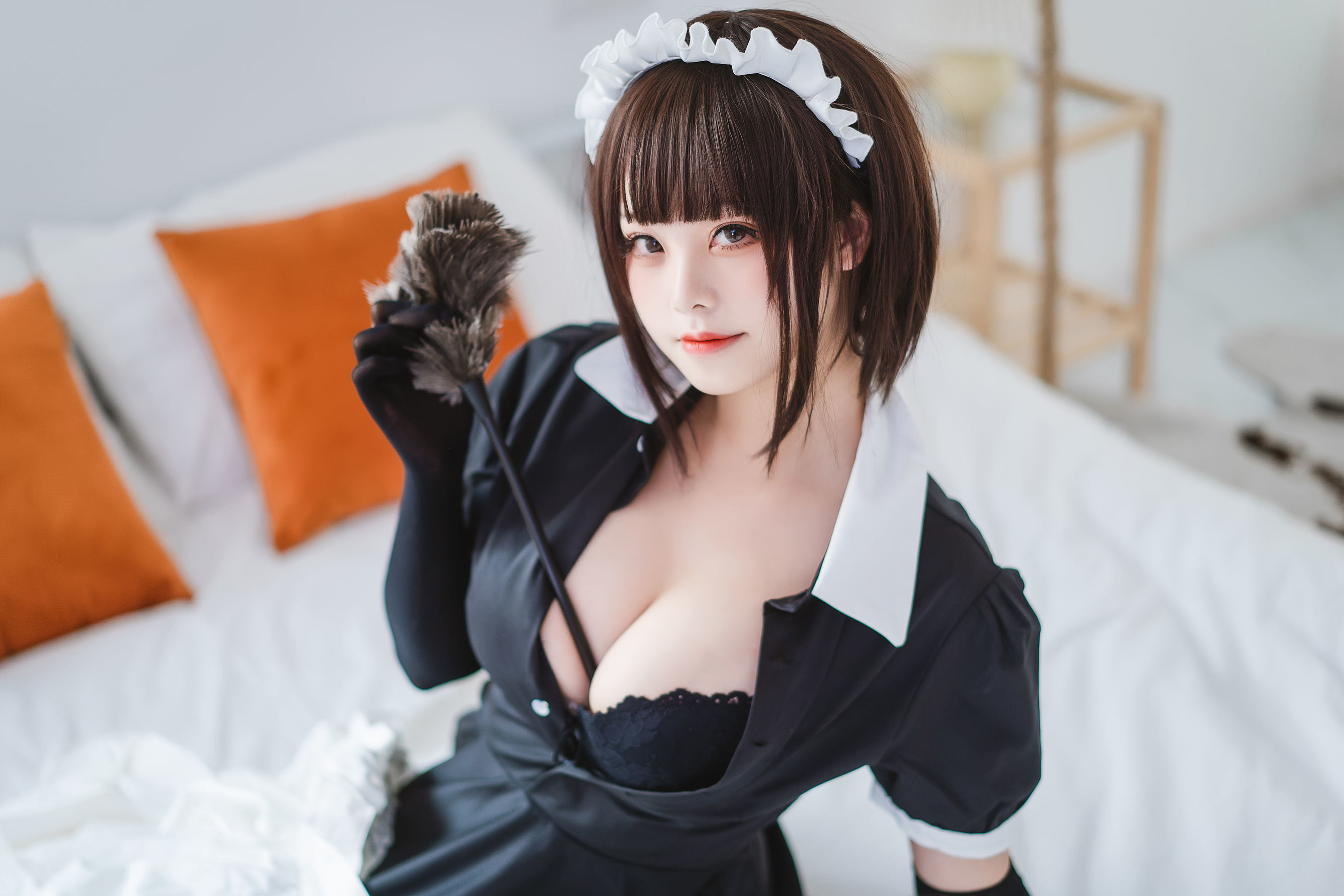 COS ウェルフェア] 萌え系お姉さん ミツジュウネコキュー - 民宿 メイド