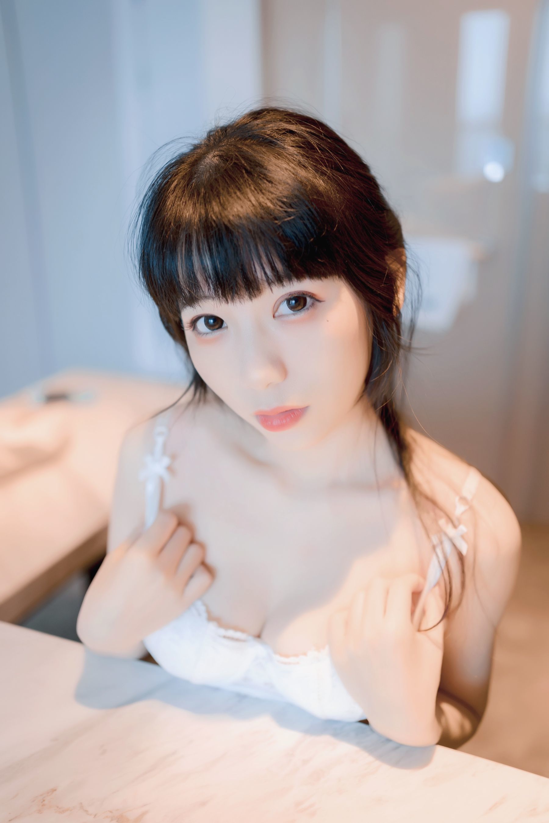 COS Phúc Lợi] usejan - Áo ngủ voan mỏng