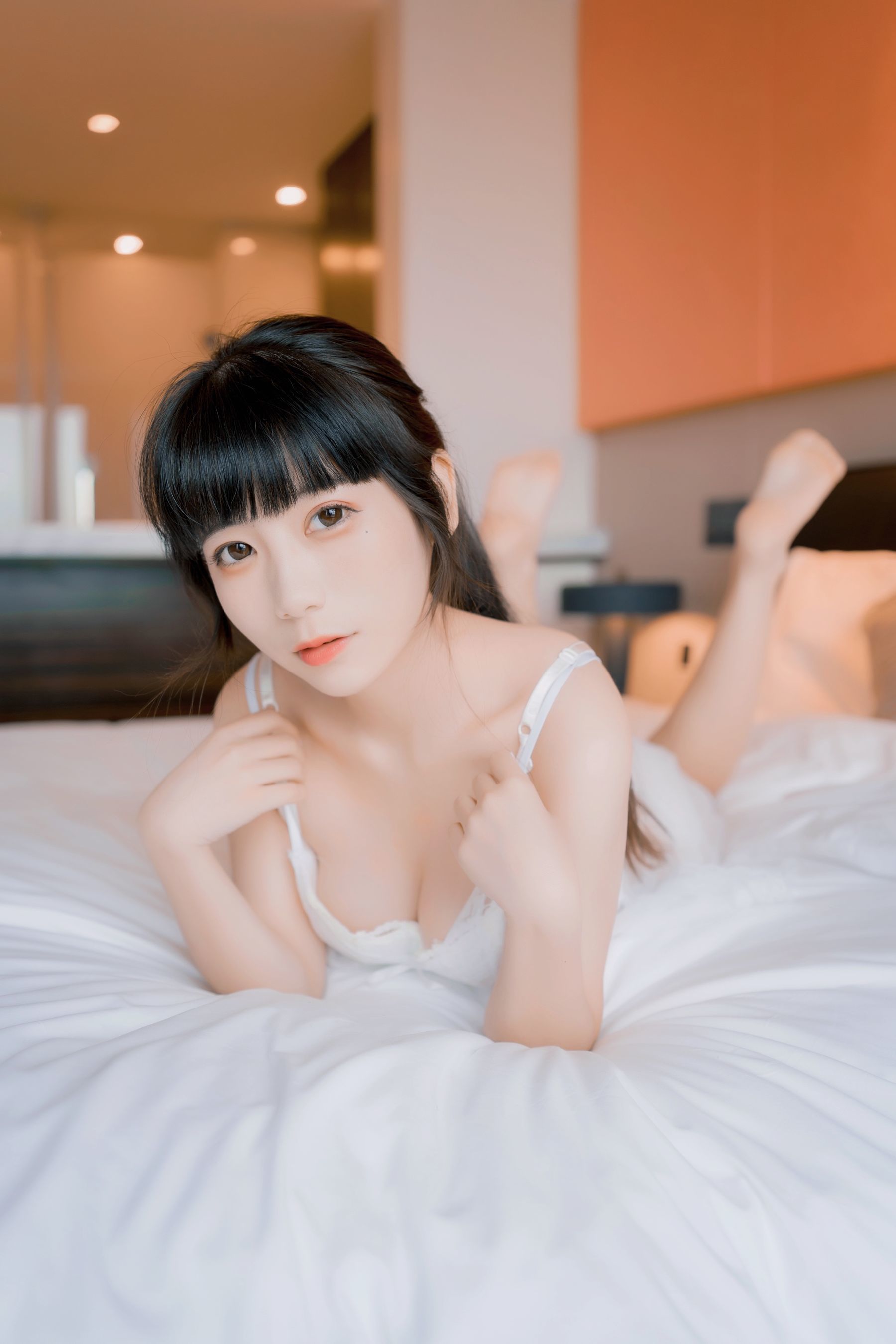 COS Phúc Lợi] usejan - Áo ngủ voan mỏng