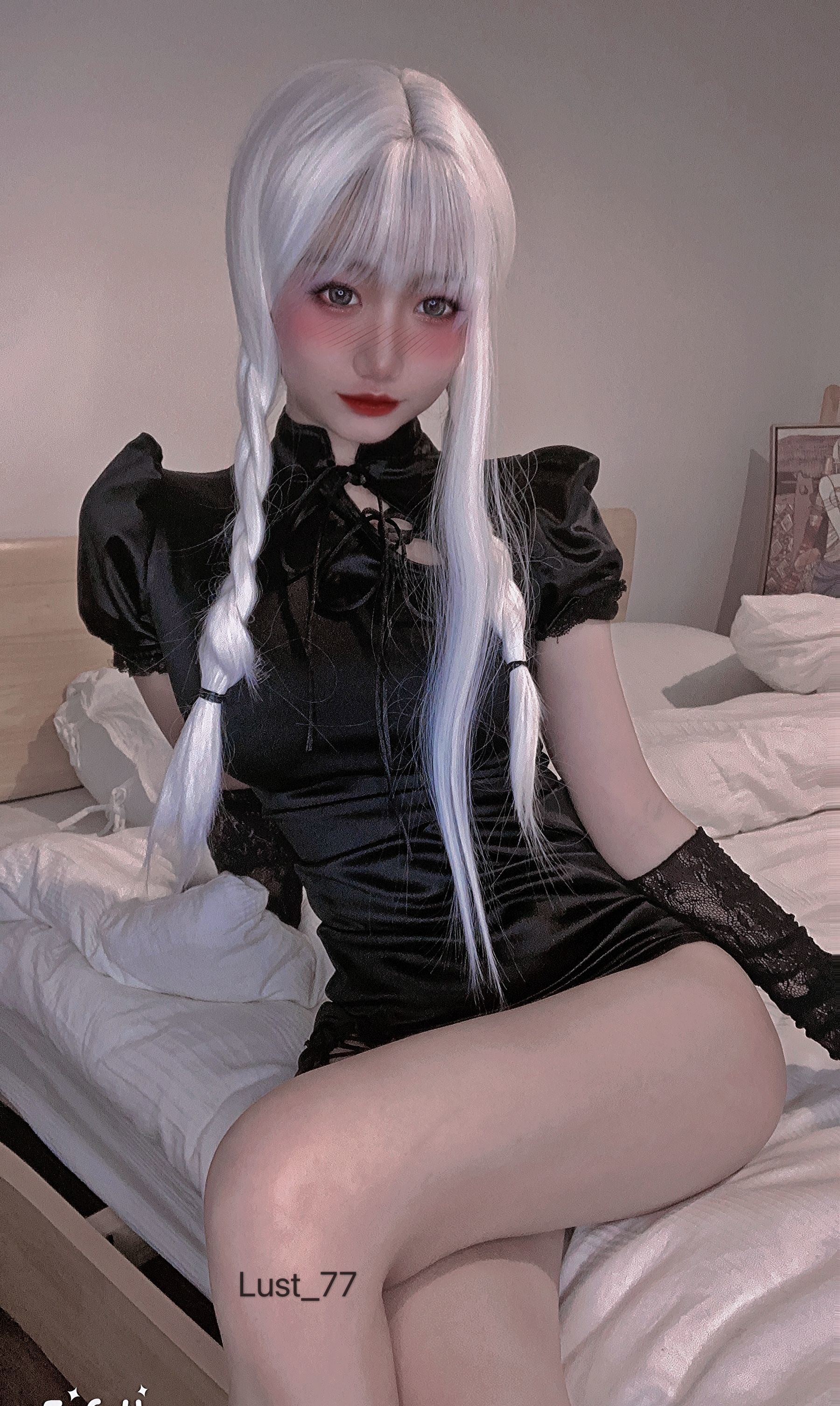 COS Phúc Lợi] Blogger Anime Qi Qi Hãy Nghe Lời - Cô Gái Nóng Bỏng Cheongsam
