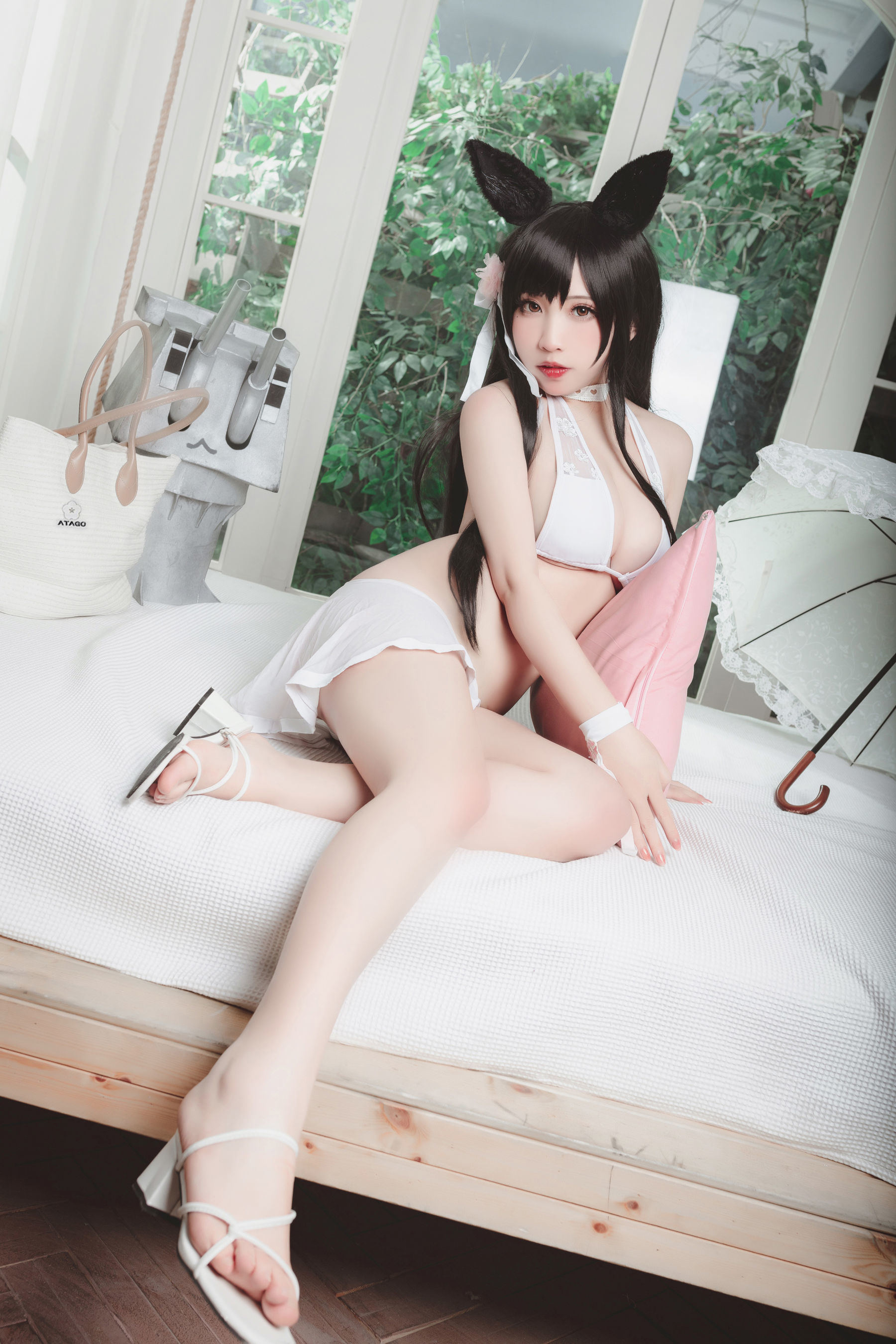 COS福利] 動漫博主貓田聖奈奈 - 愛宕泳裝 盛夏進行曲