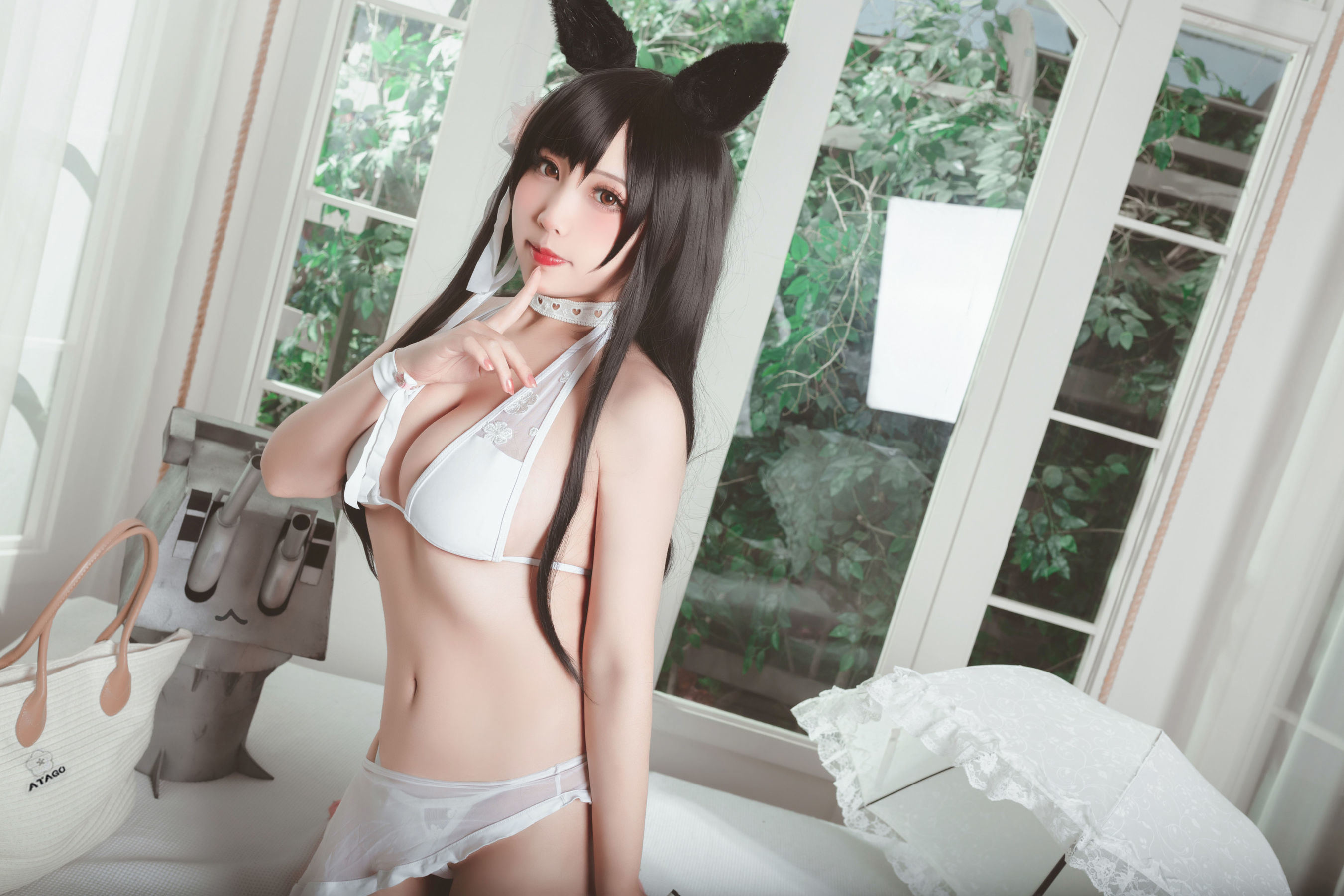 COS福利] 動漫博主貓田聖奈奈 - 愛宕泳裝 盛夏進行曲