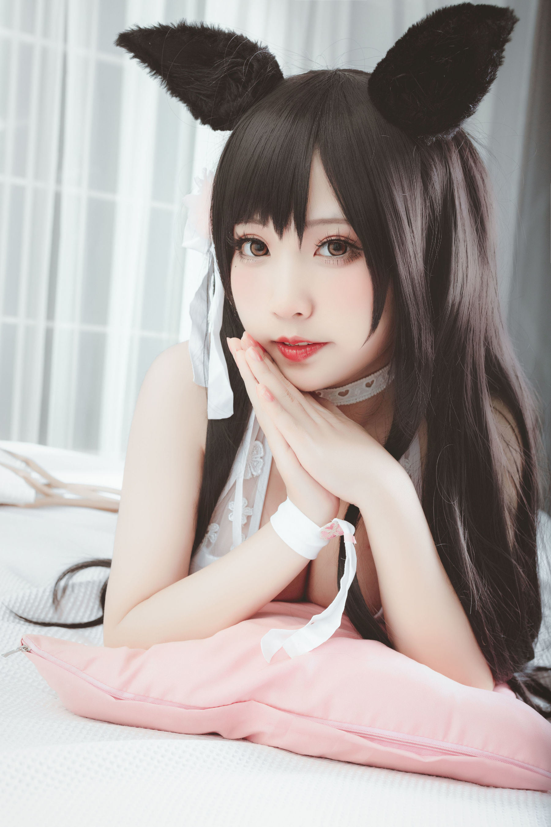 [COS福利] 动漫博主貓田聖奈奈 - 爱宕泳装 盛夏进行曲