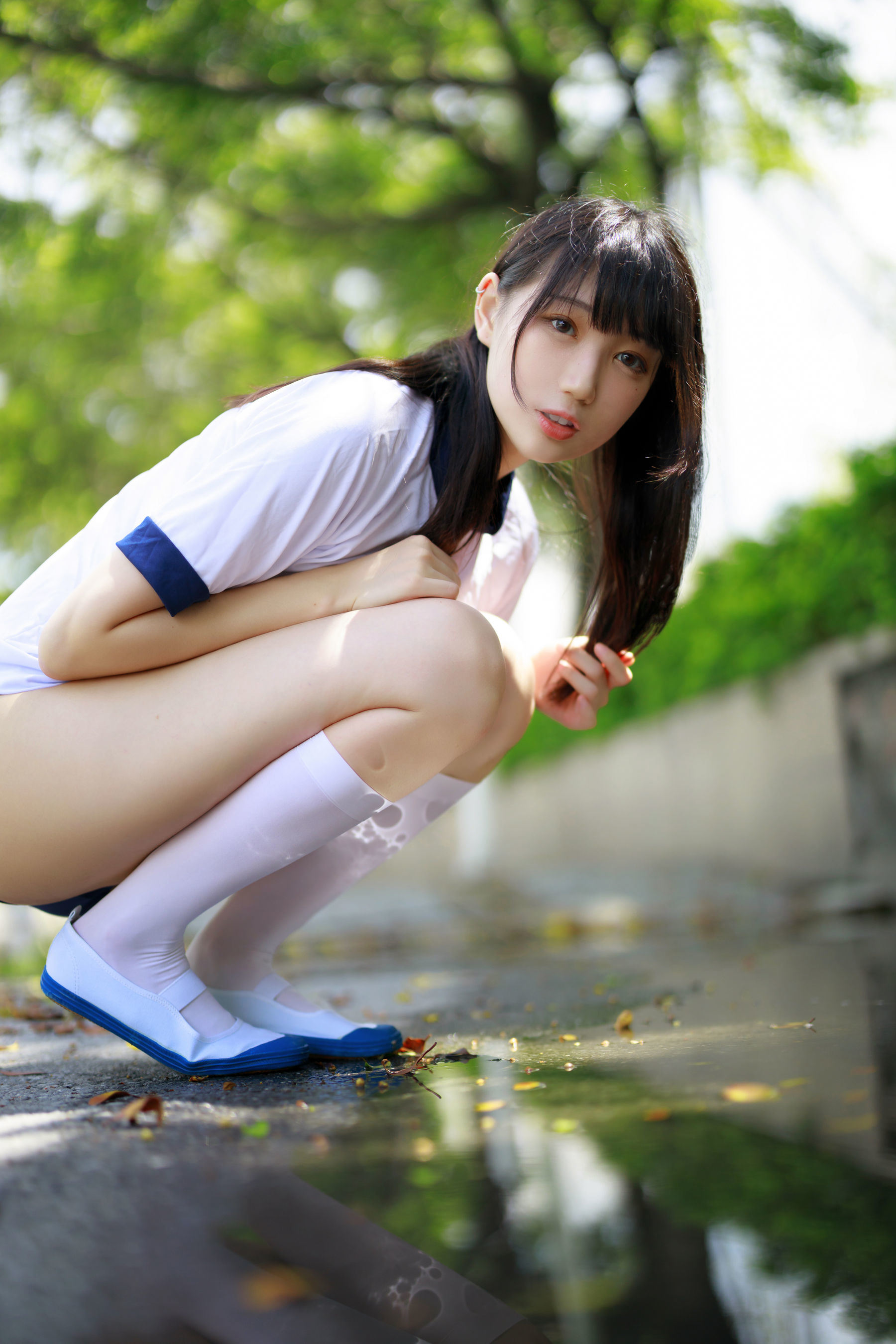 COS福利] 周叽是可愛兔兔 - 體操服