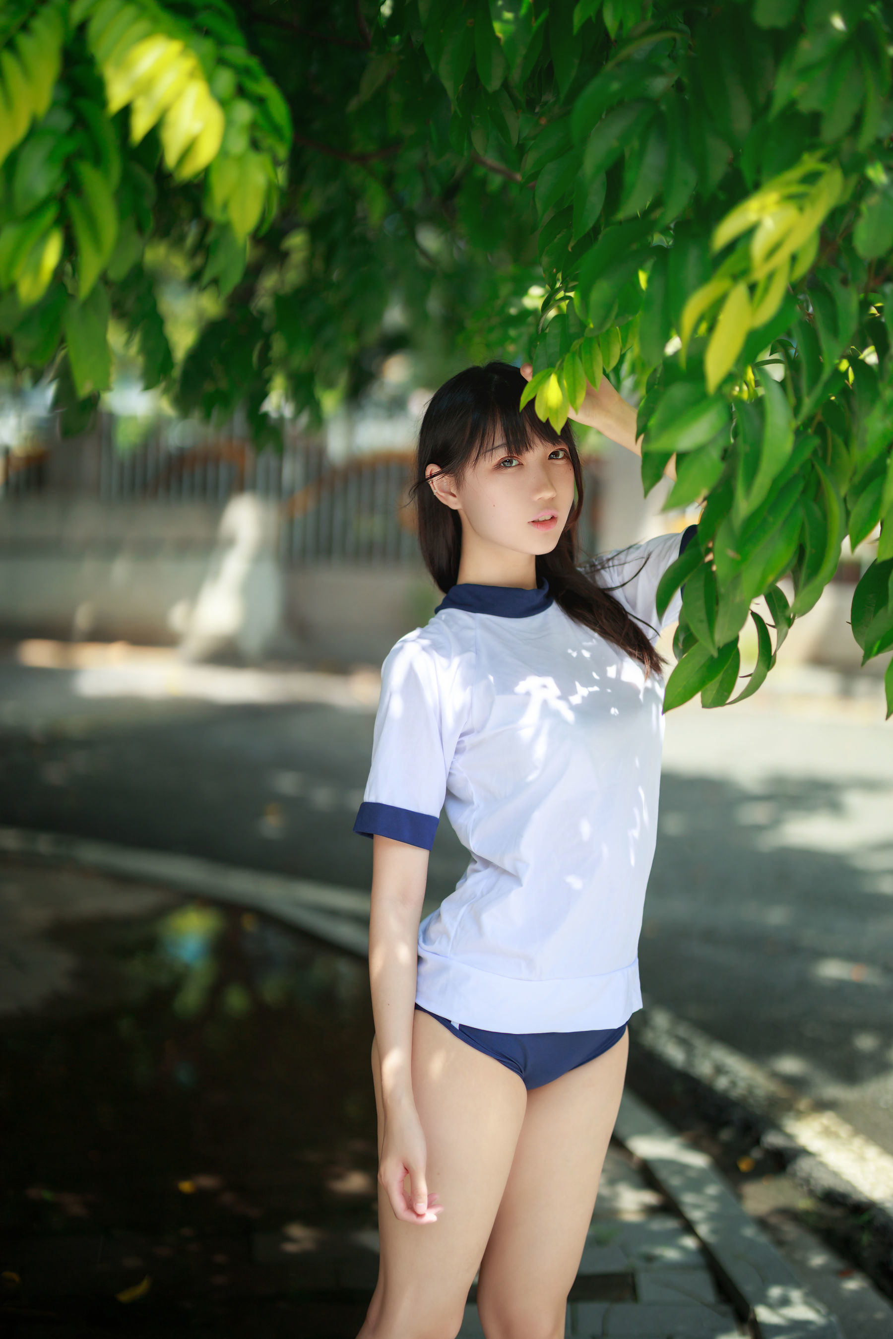 COS福利] 周叽是可愛兔兔 - 體操服