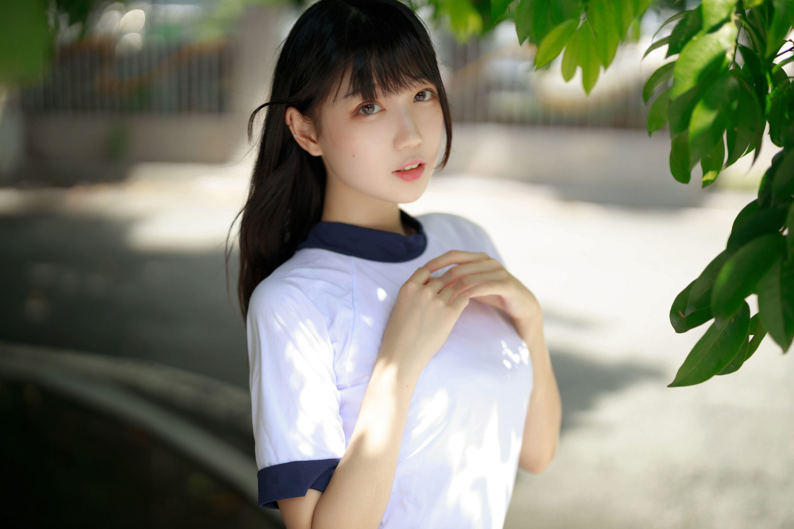 COS福利] 周叽是可愛兔兔 - 體操服