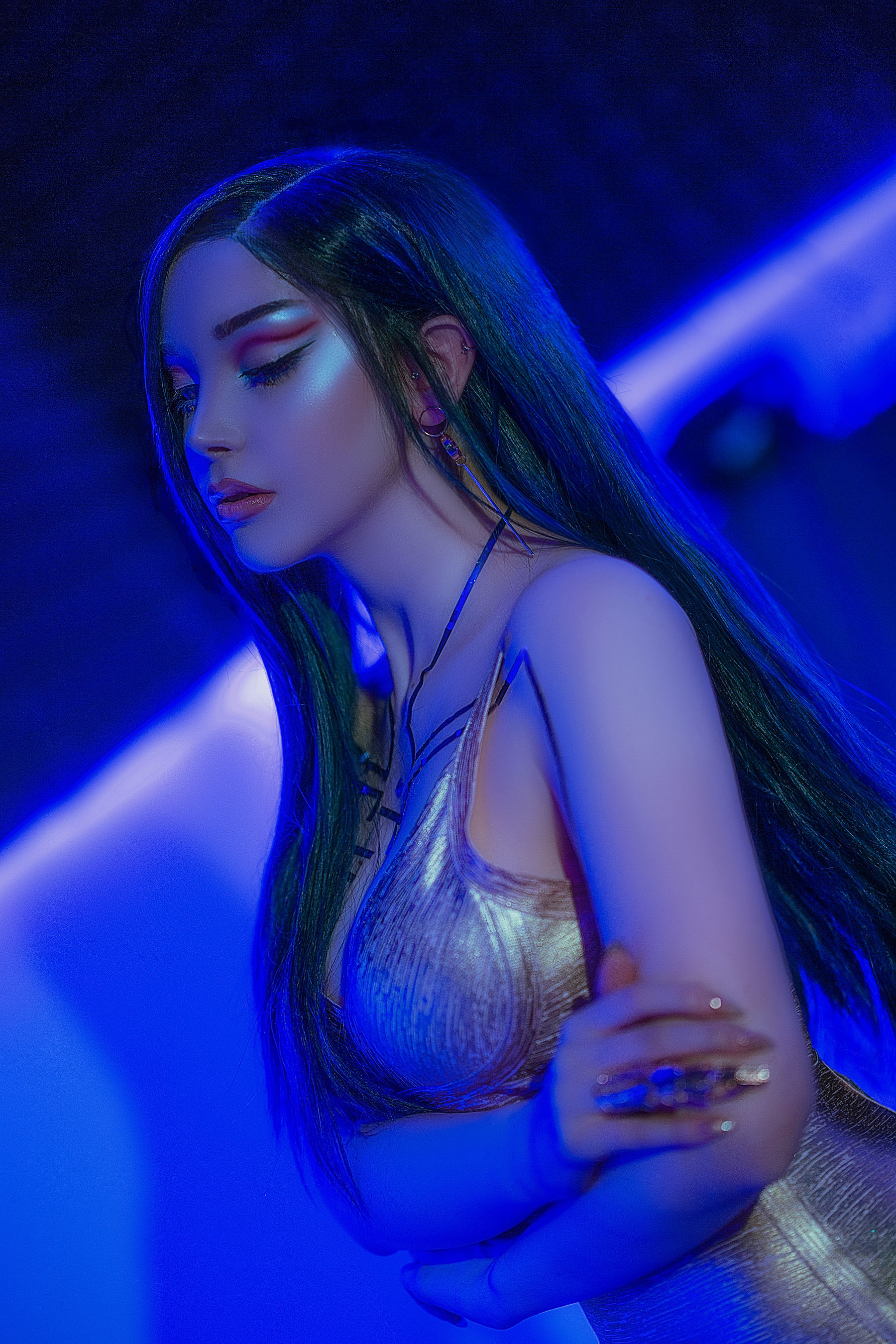 COS福利] 國外美女SayaTheFox - 賽博龐克服裝