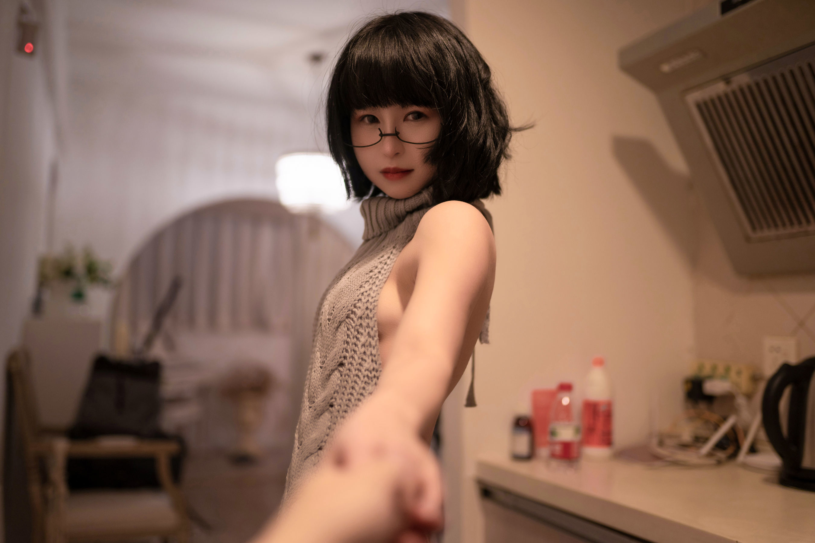 COS Welfare] Beautiful Girl Yun Zai - Repairing Washing Machine