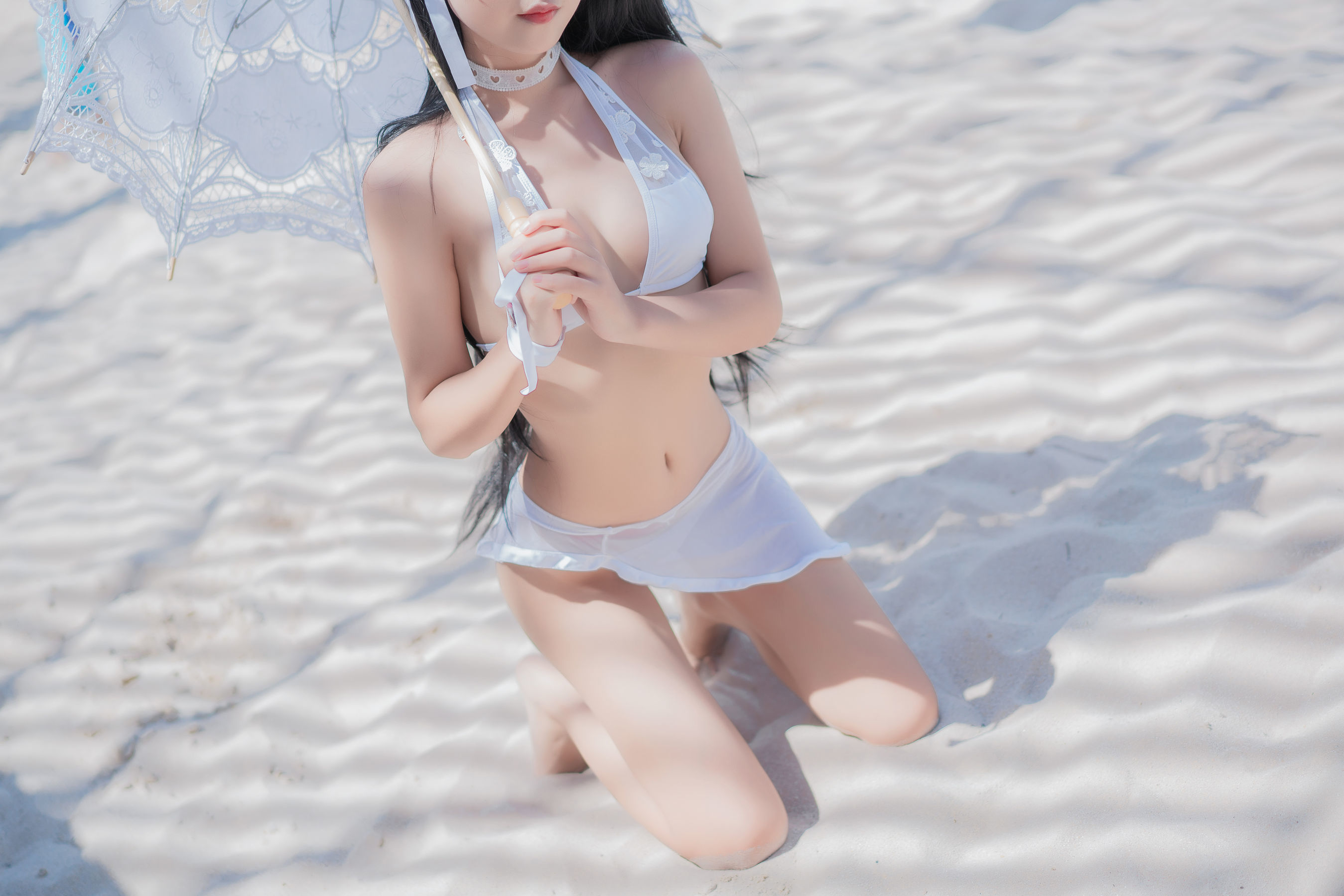 COS Welfare] Sunny Beautiful Girl Meng Ya Er o0 - Atago Swimsuit