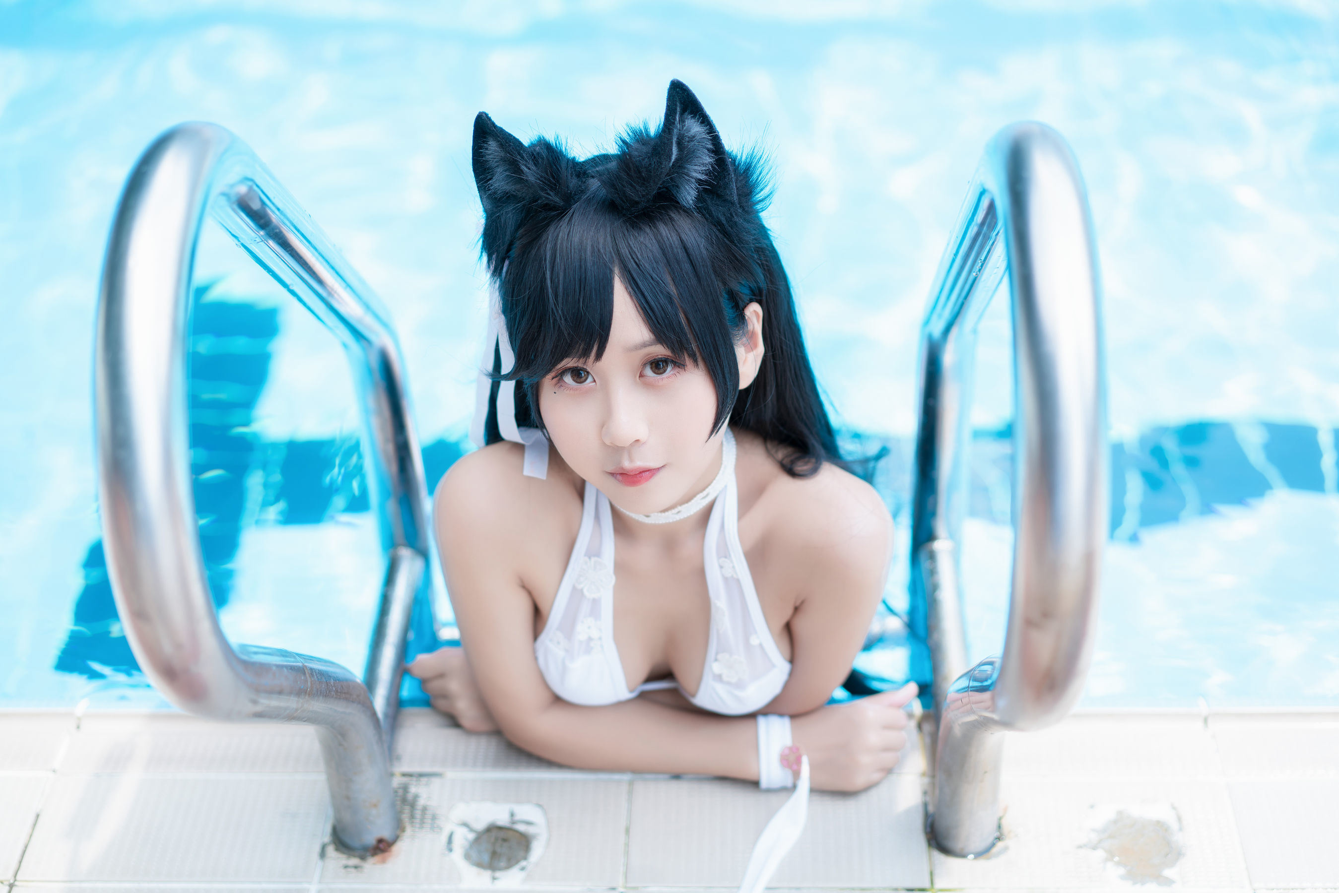 COS Welfare] Sunny Beautiful Girl Meng Ya Er o0 - Atago Swimsuit