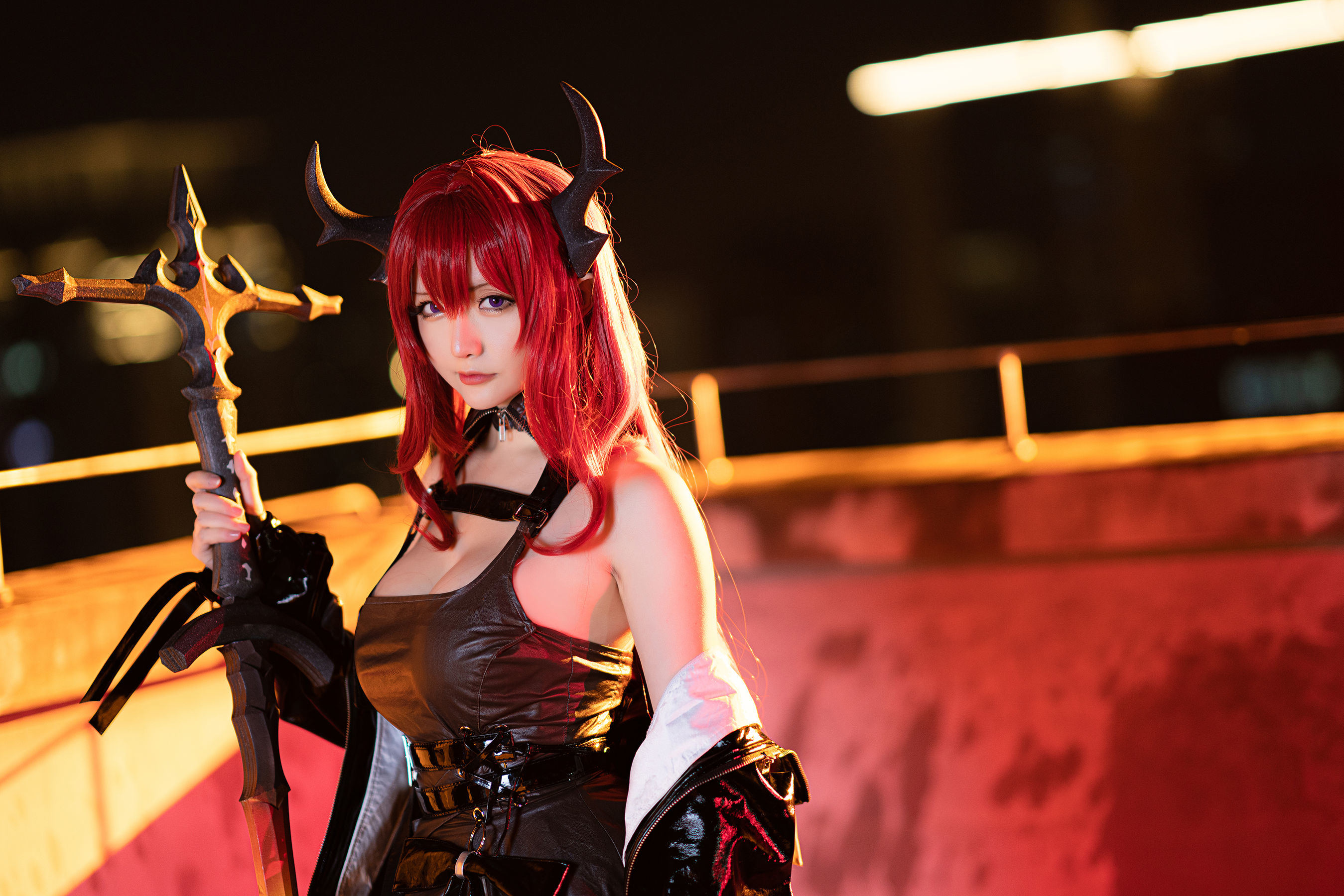 COS Phúc lợi] Coser tiểu thư Xing Chi Chi - Arknights 《Surt》