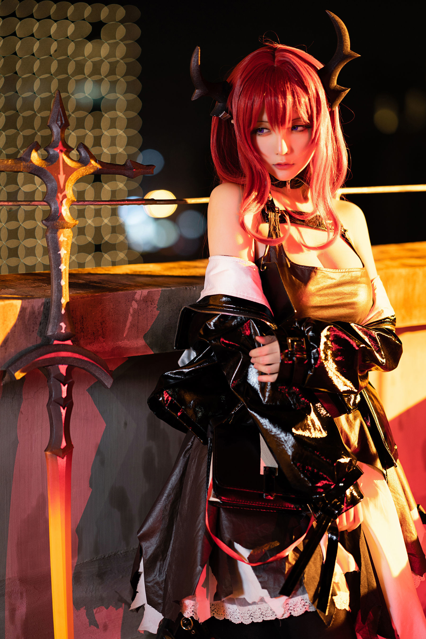 COS Phúc lợi] Coser tiểu thư Xing Chi Chi - Arknights 《Surt》