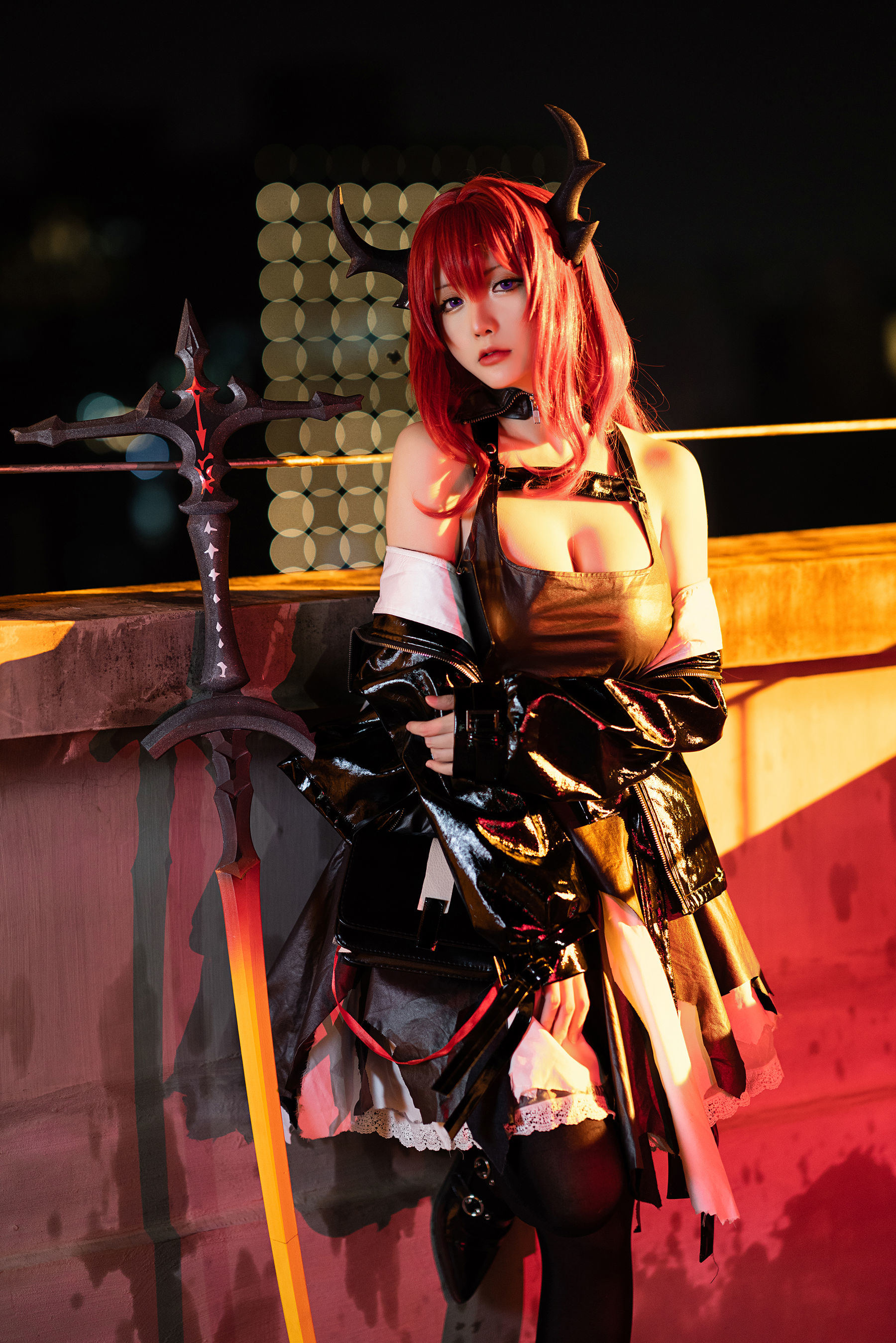 COS Phúc lợi] Coser tiểu thư Xing Chi Chi - Arknights 《Surt》