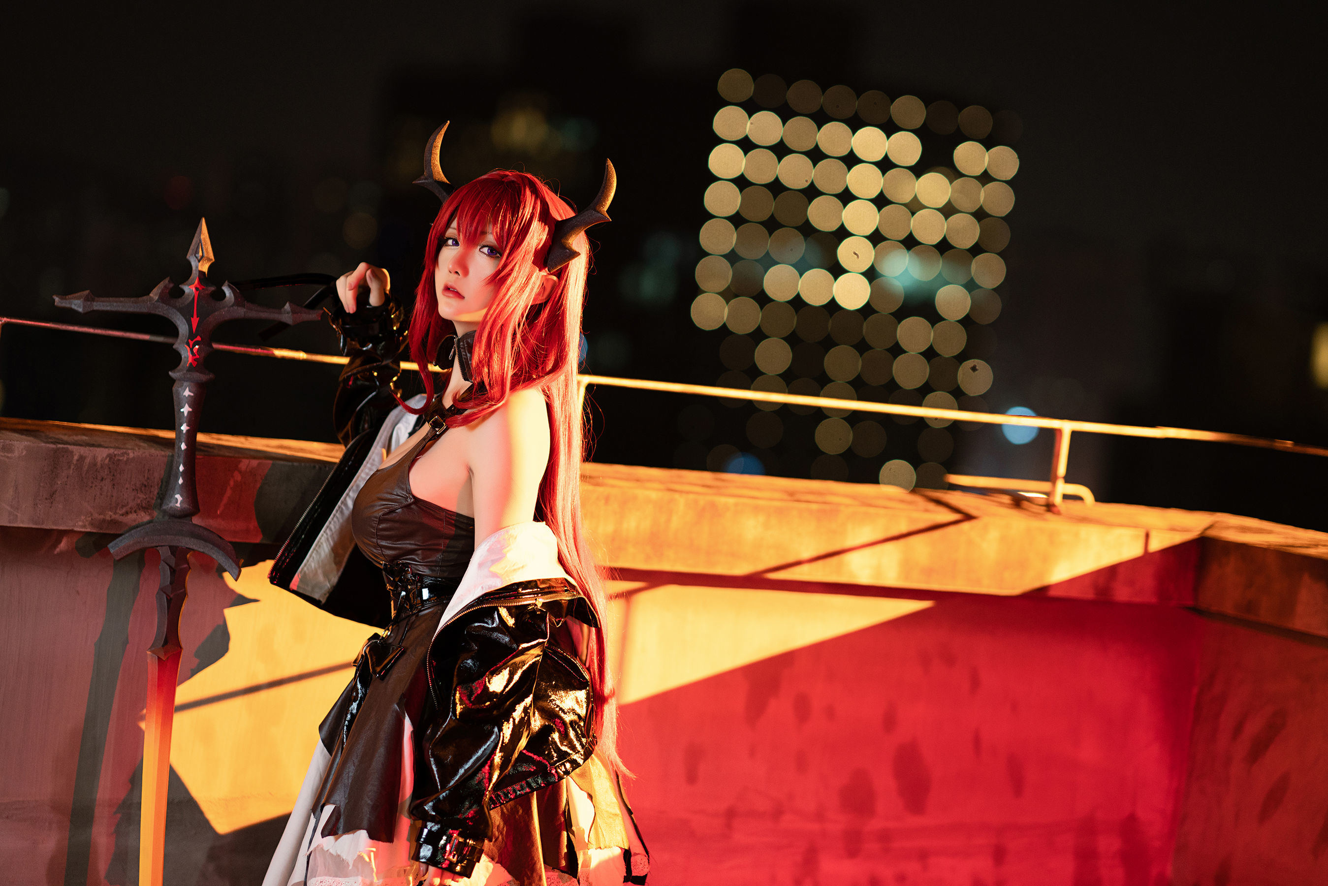 COS Phúc lợi] Coser tiểu thư Xing Chi Chi - Arknights 《Surt》