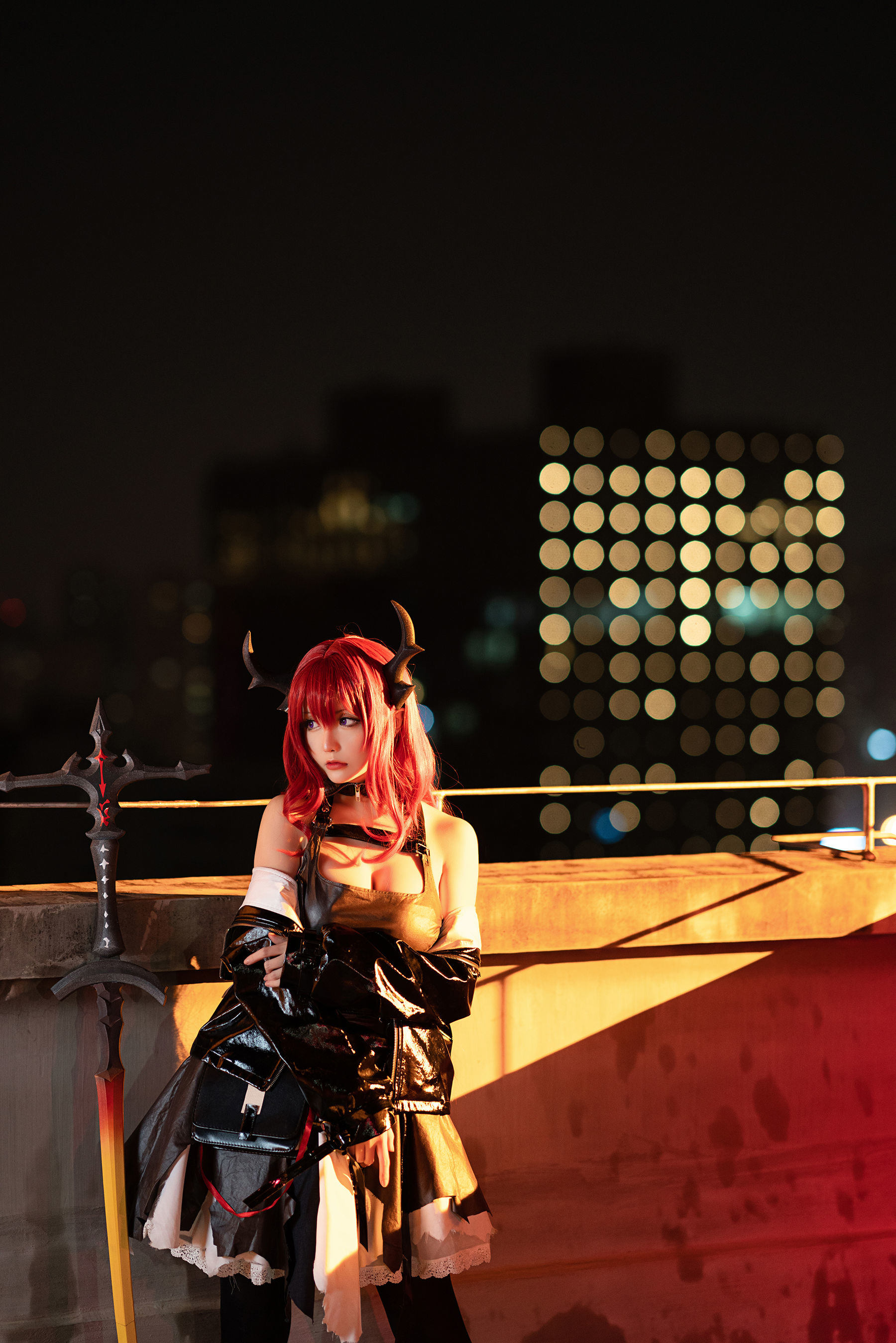 COS Phúc lợi] Coser tiểu thư Xing Chi Chi - Arknights 《Surt》
