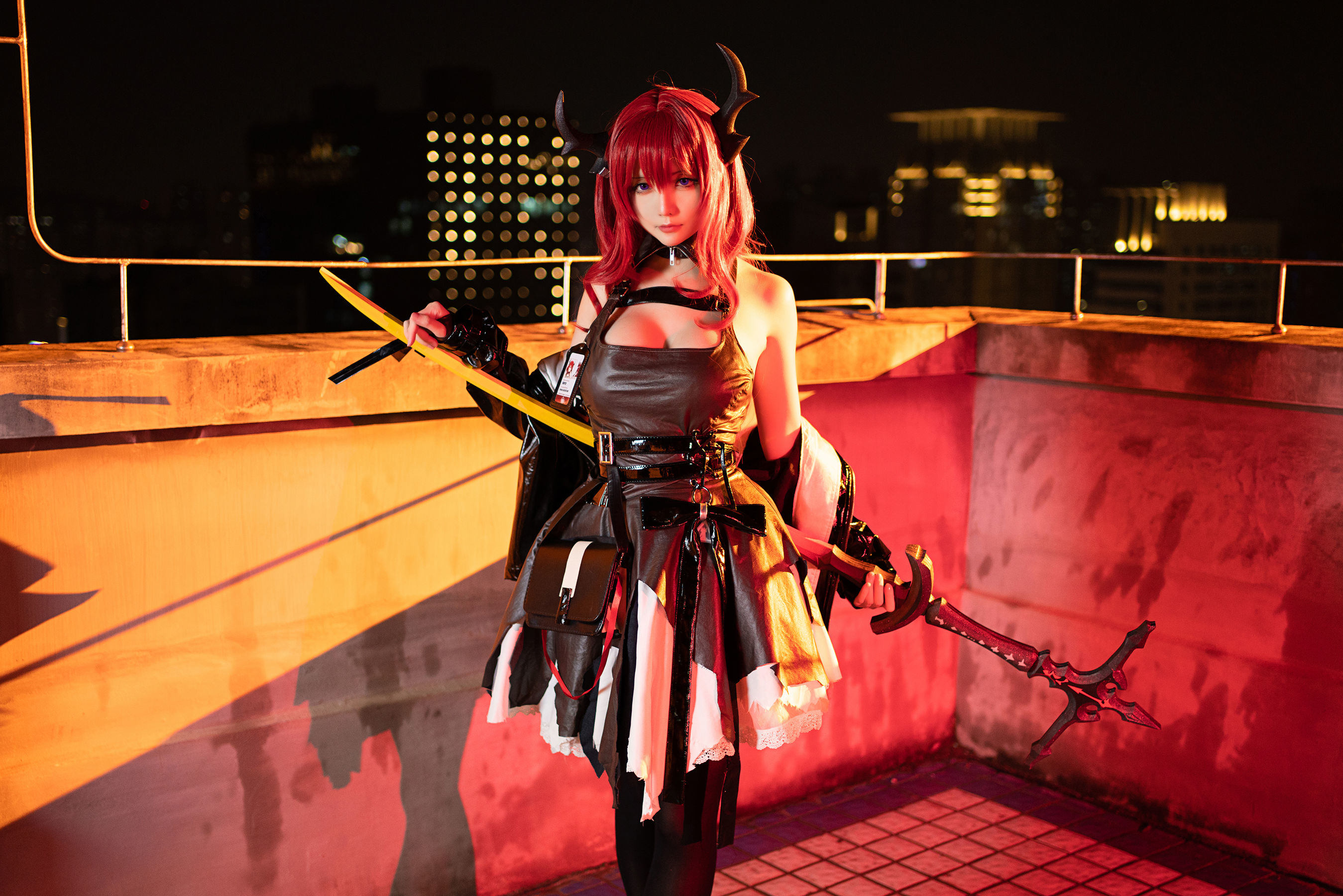 COS Phúc lợi] Coser tiểu thư Xing Chi Chi - Arknights 《Surt》
