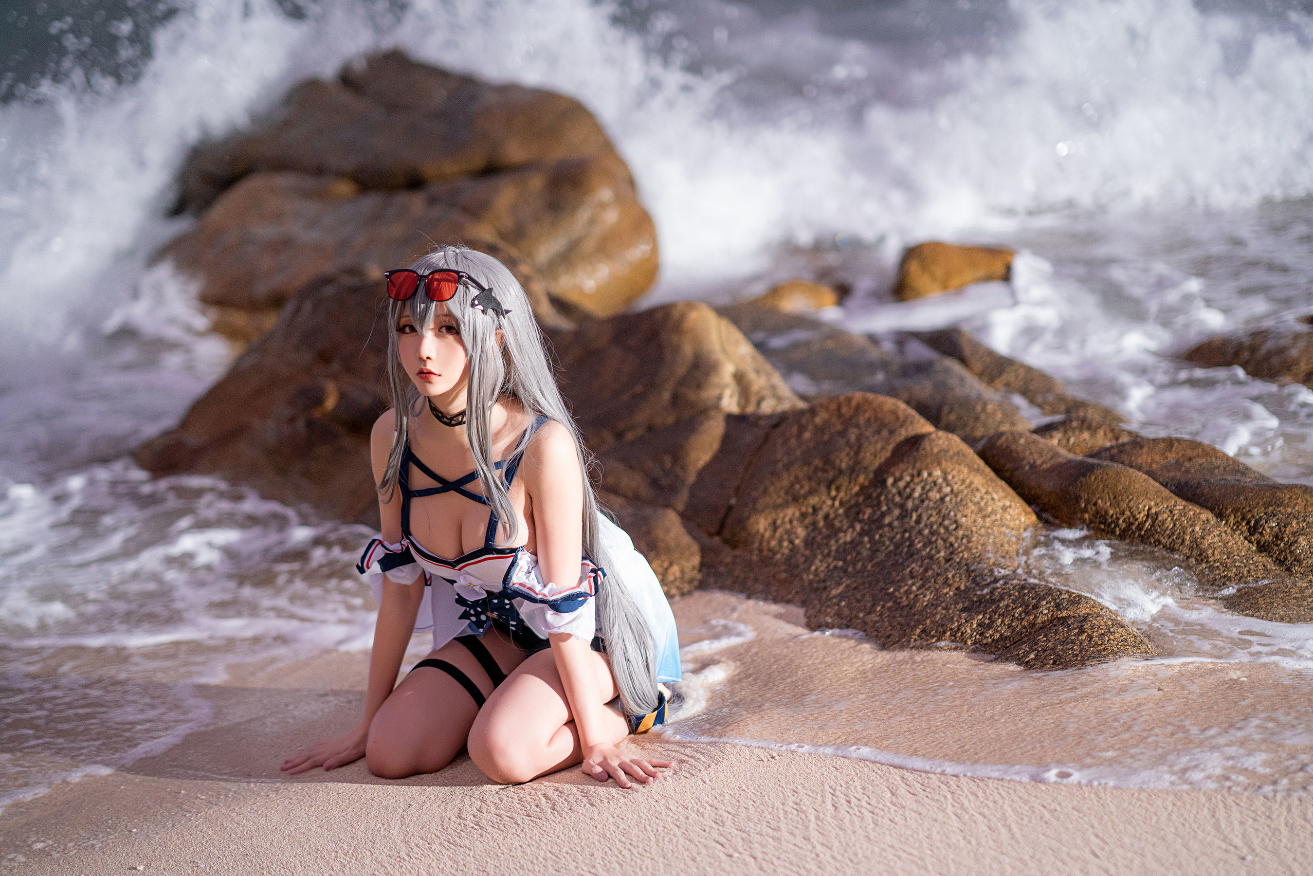 COS Welfare] Coser Miss Xing zhi Chi Chi - Arknights Skadi