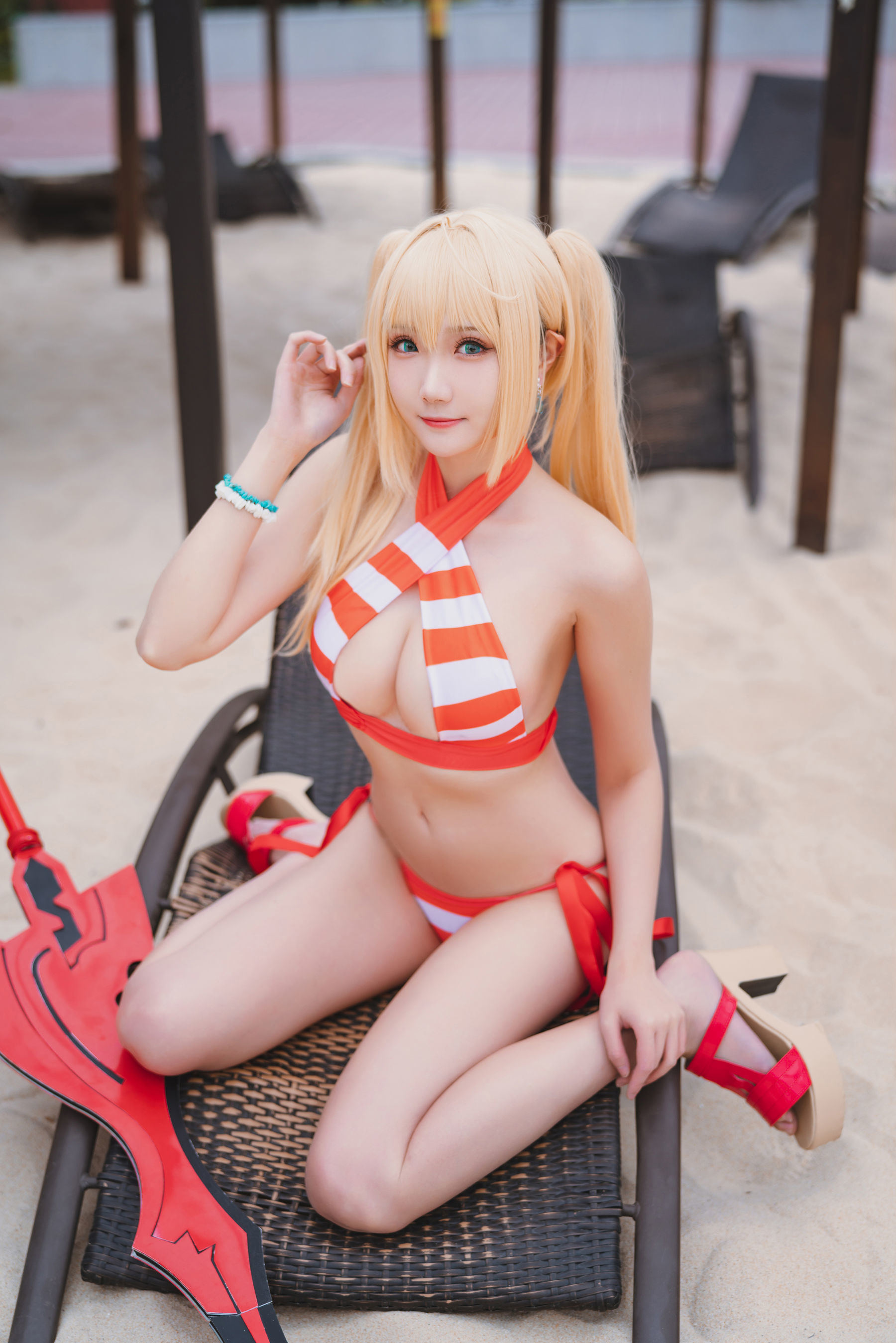 COS Phúc lợi] Coser Gua Hi Jang Phúc lợi - Nero Đồ bơi