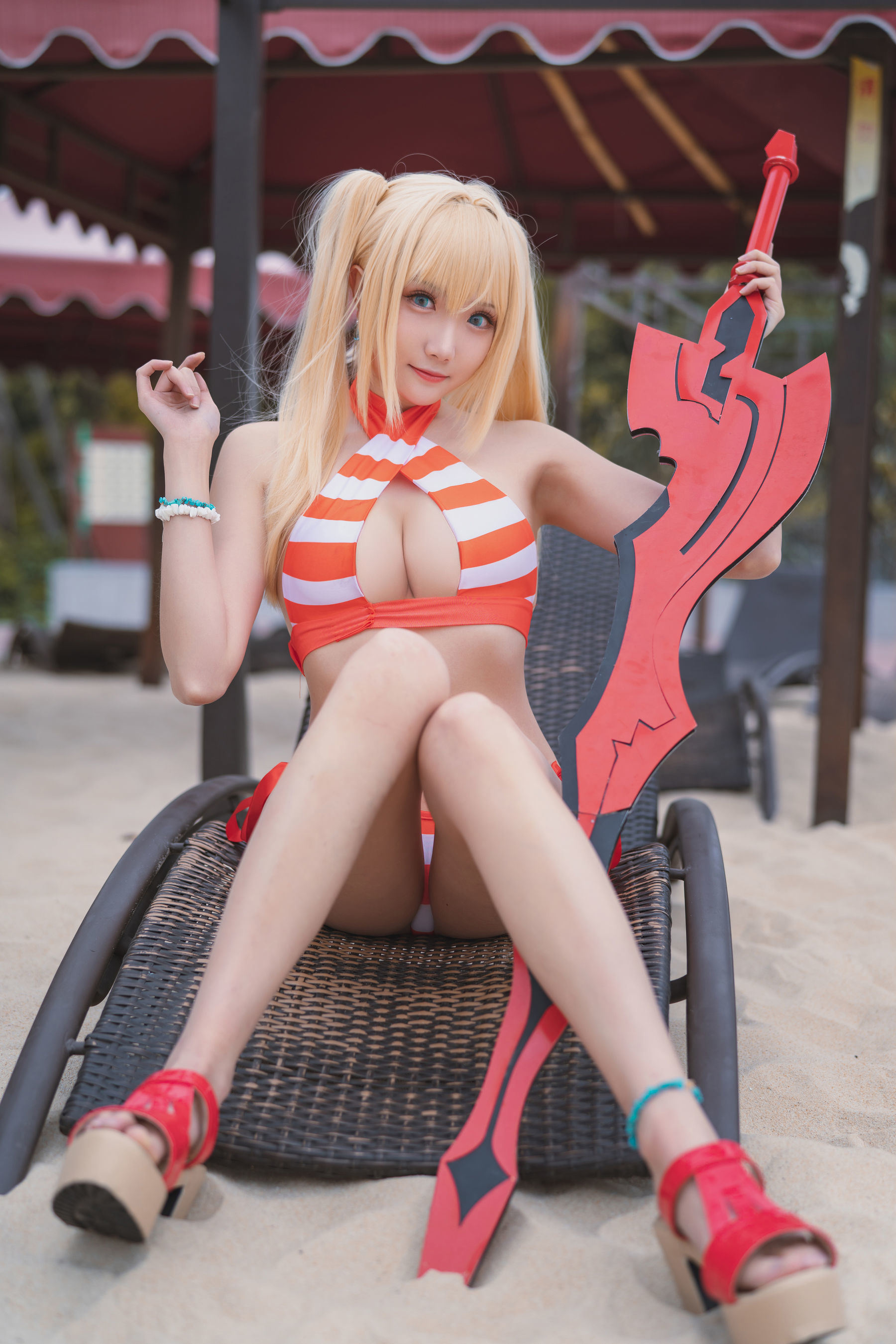 COS Phúc lợi] Coser Gua Hi Jang Phúc lợi - Nero Đồ bơi