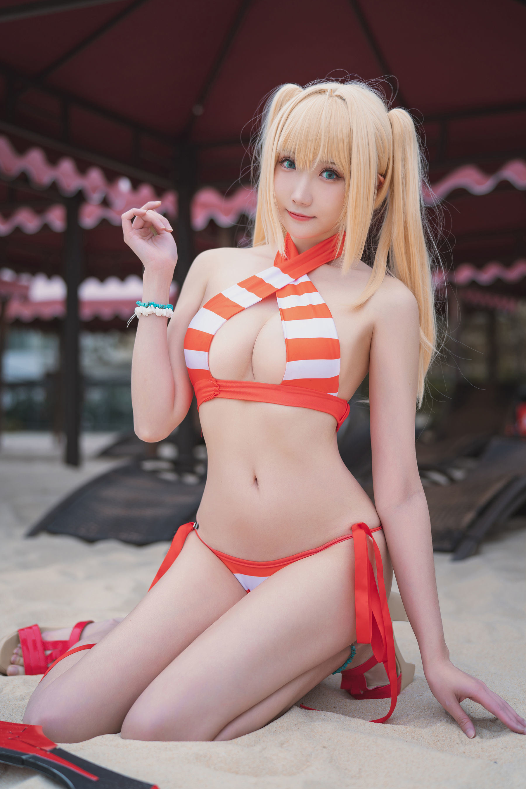 COS Phúc lợi] Coser Gua Hi Jang Phúc lợi - Nero Đồ bơi