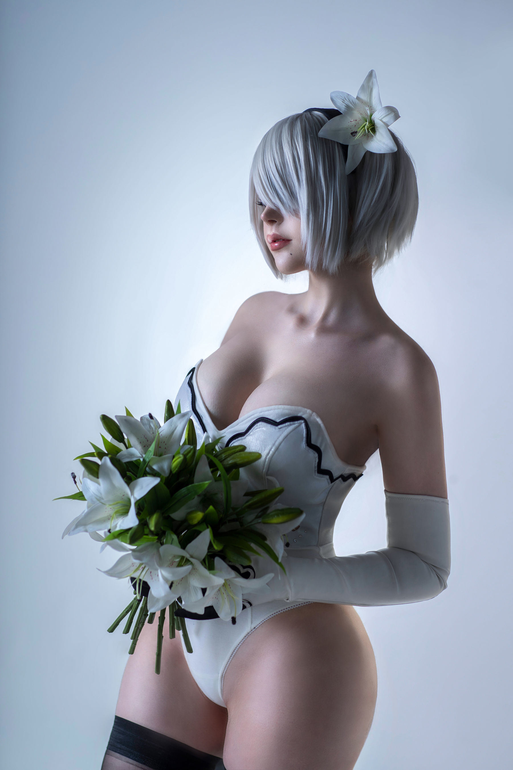 คอสฟู๋ลี่] สาวสวยต่างประเทศSayaTheFox - 2B Floral