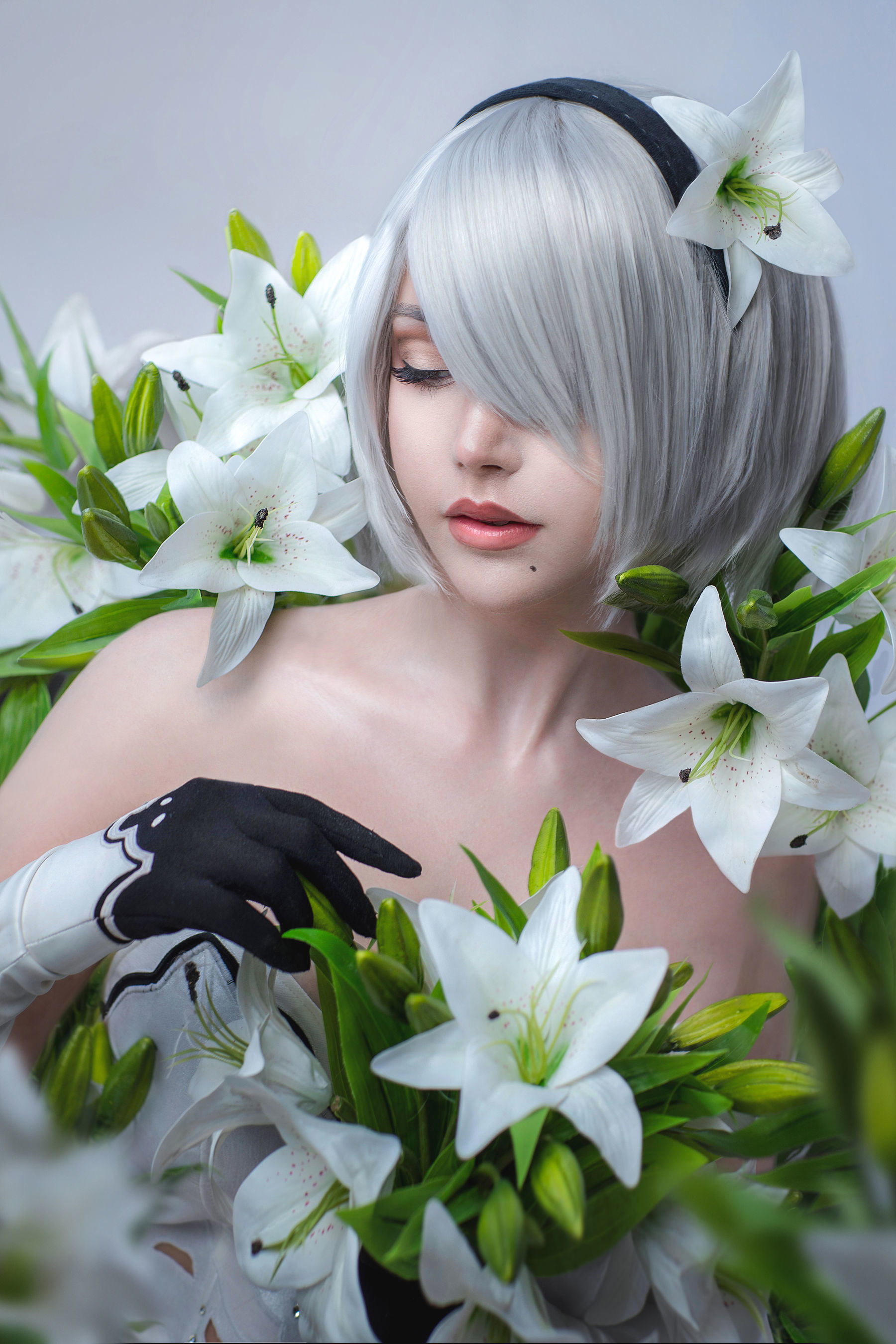 คอสฟู๋ลี่] สาวสวยต่างประเทศSayaTheFox - 2B Floral
