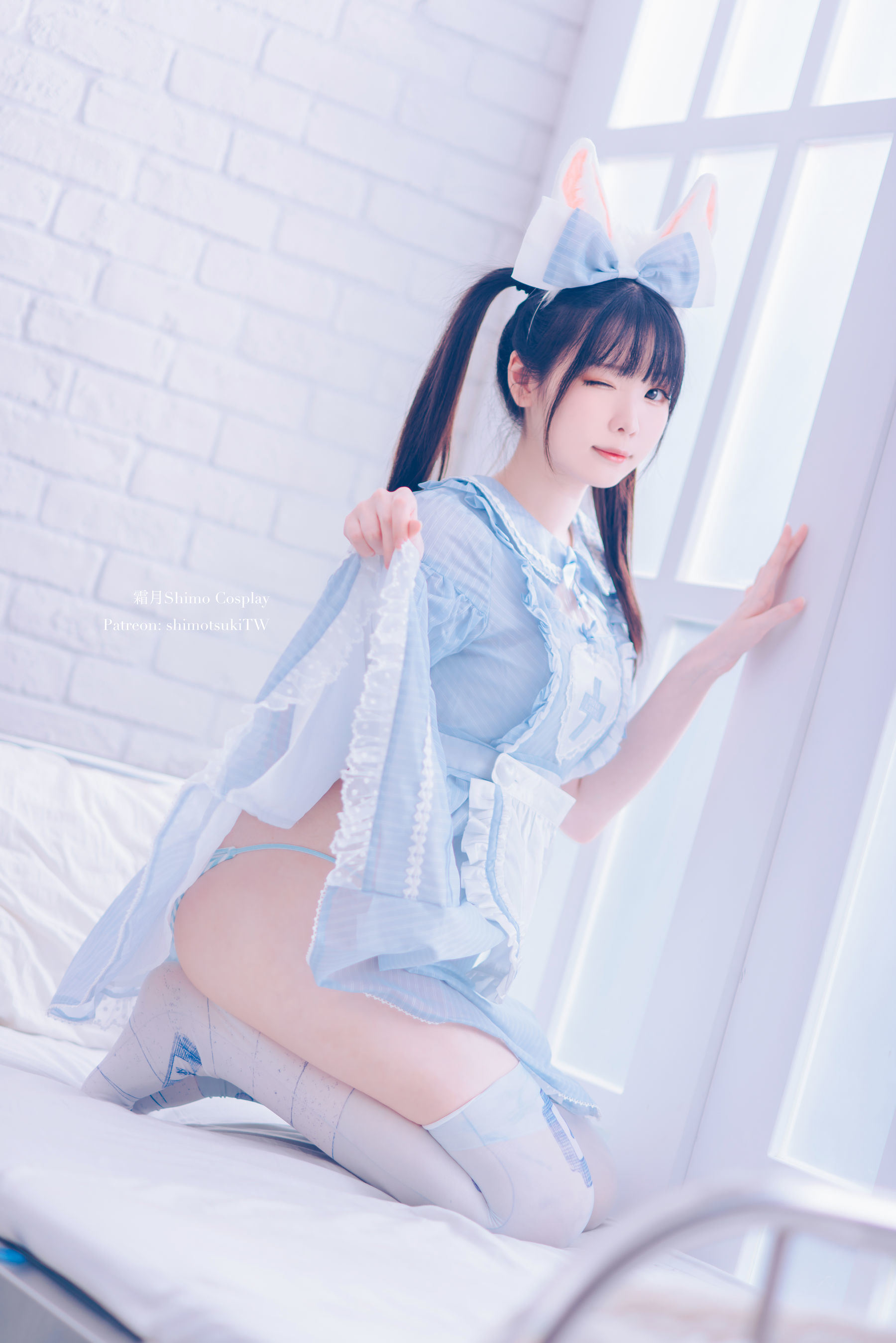 COS Welfare] Weibo Girl Shuang Yue Shimo - Maid Skirt