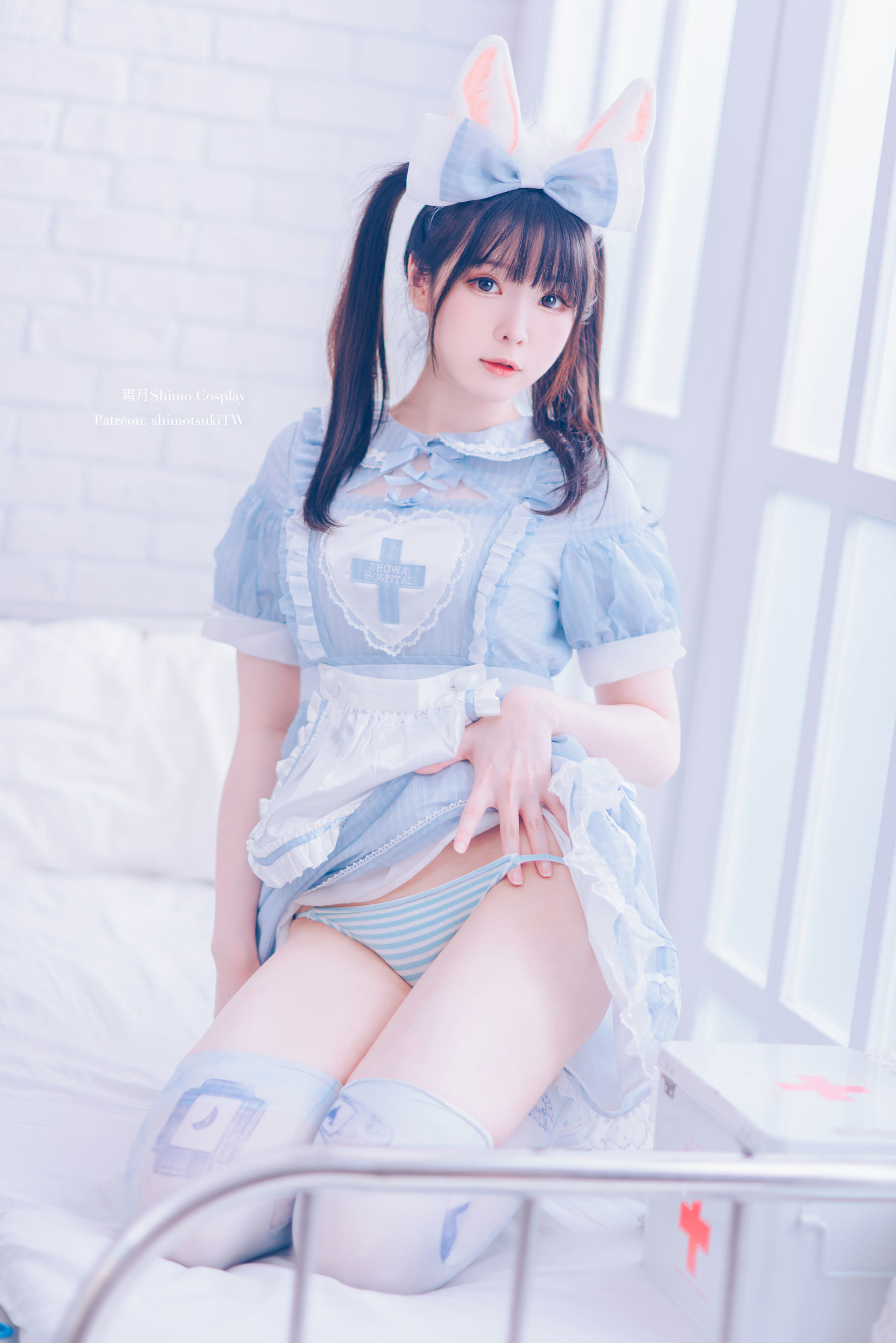 COS福利] 微博妹紙霜月shimo - 女仆裙