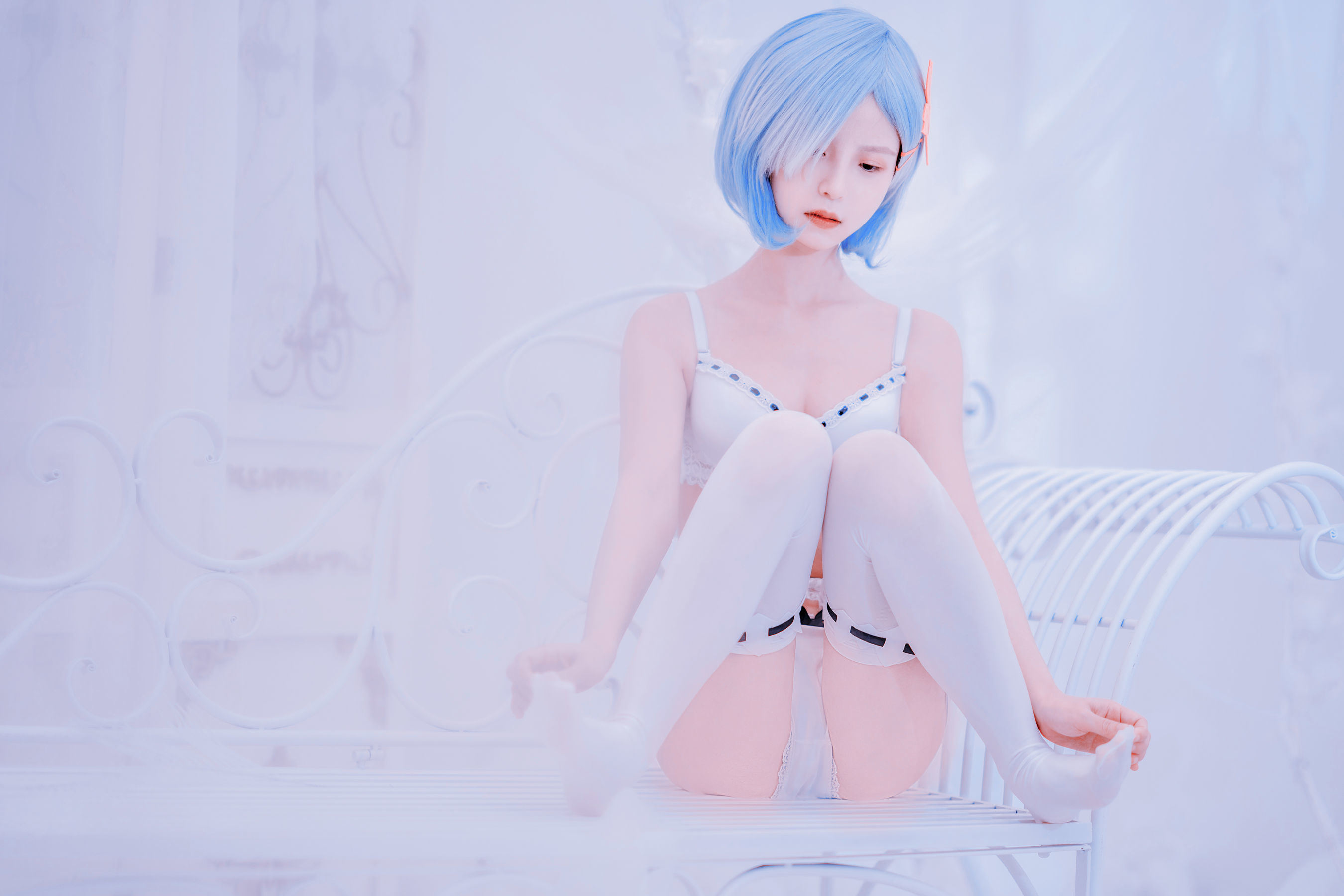COS福利] 美少女暈崽 - 蕾姆