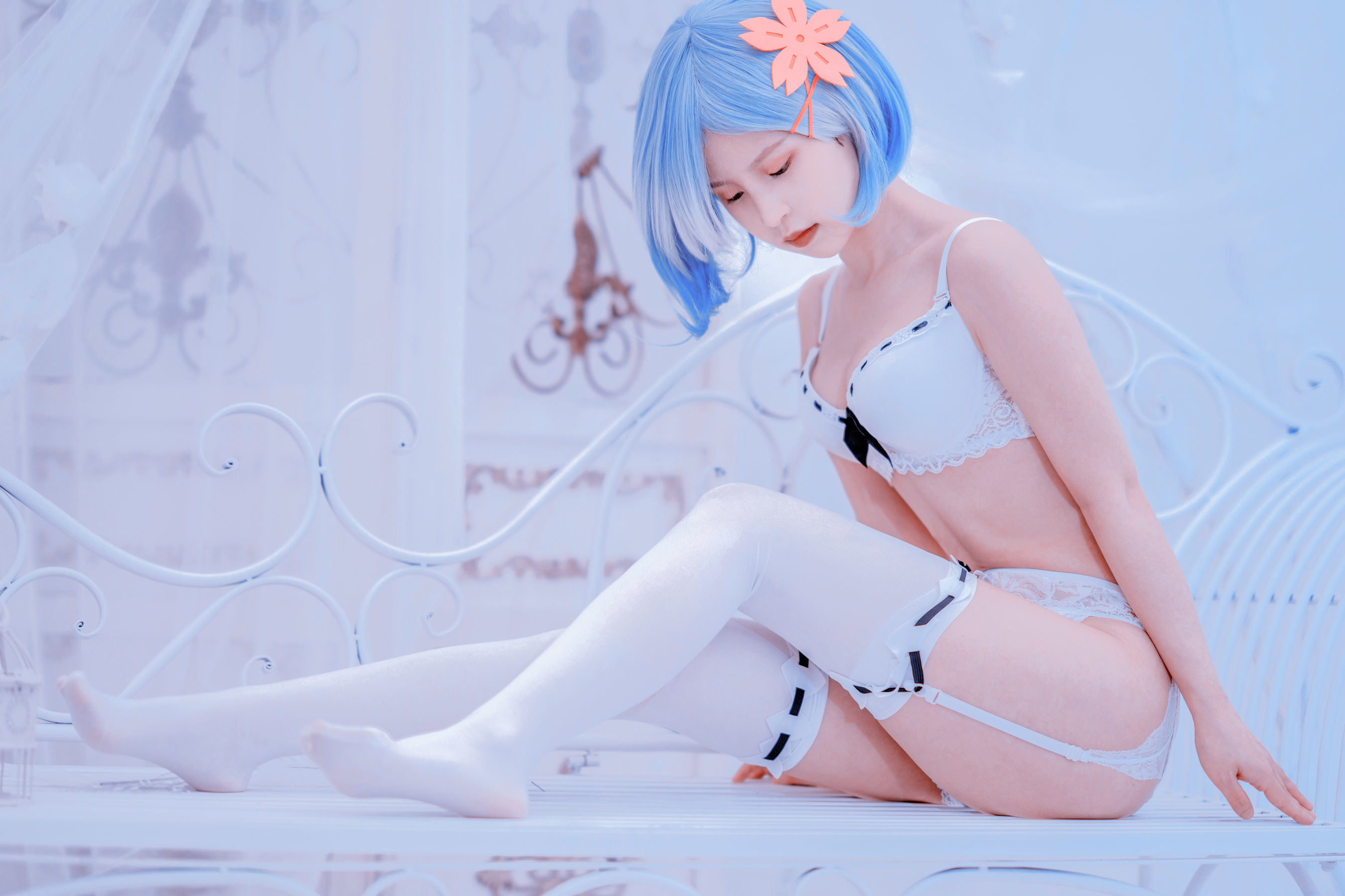 COS福利] 美少女暈崽 - 蕾姆