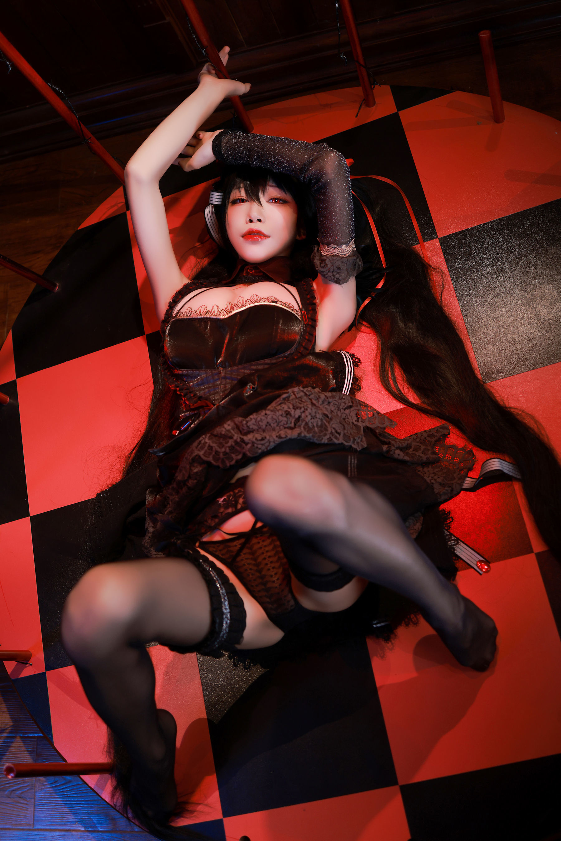 COS Welfare] Anime Blogger Shuimiao aqua - Dafeng Performance Outfit