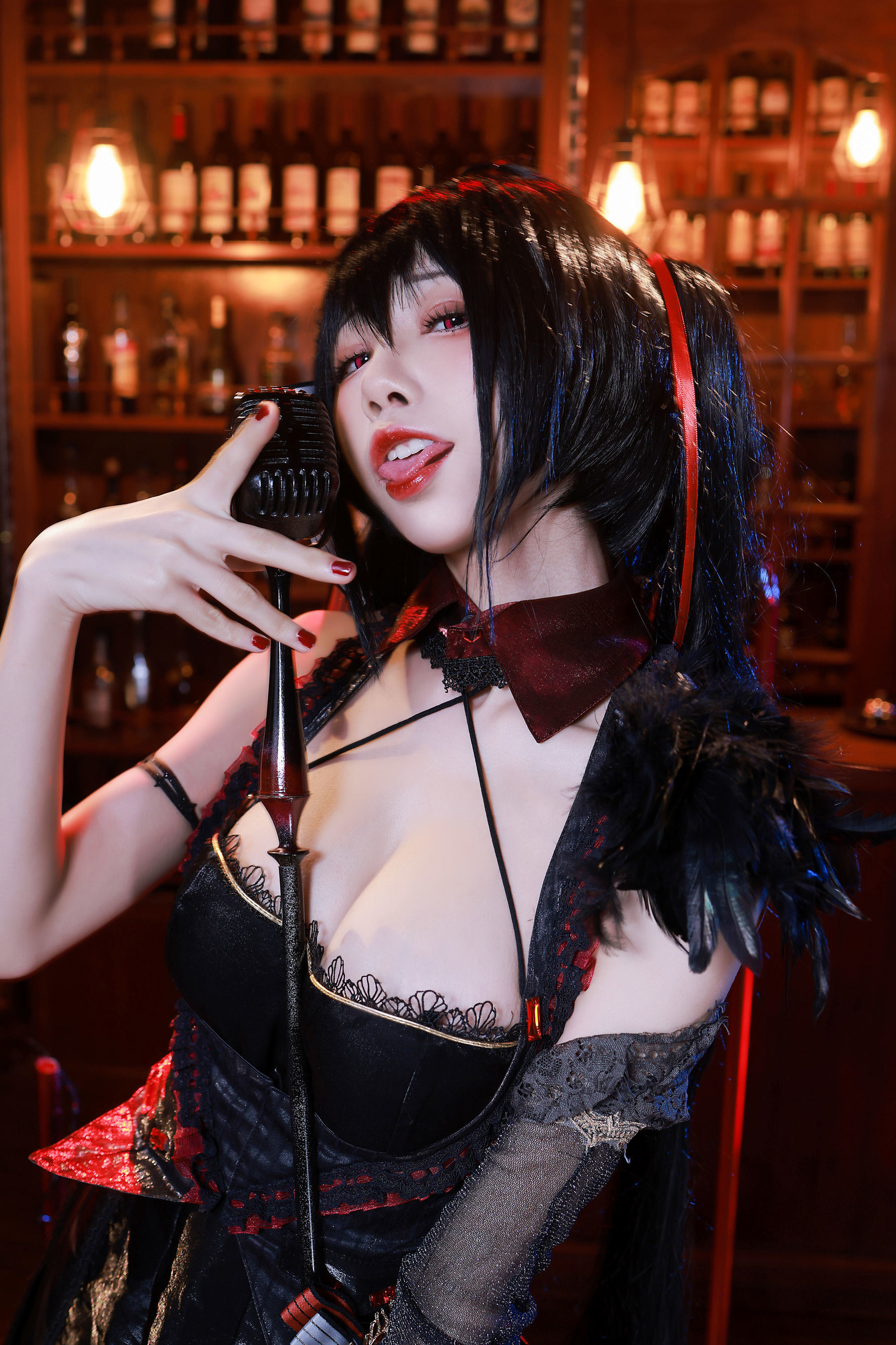 COS Welfare] Anime Blogger Shuimiao aqua - Dafeng Performance Outfit