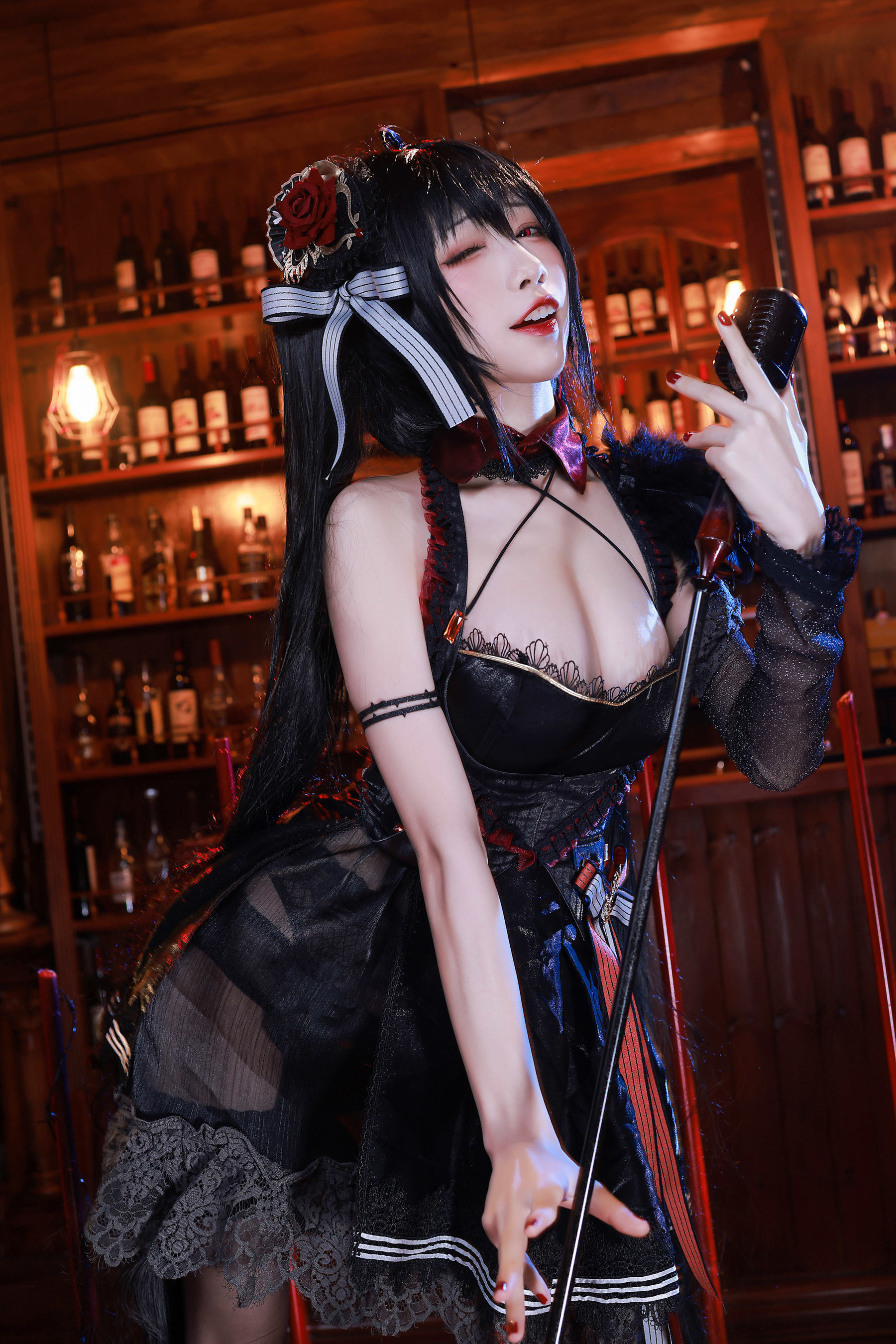 COS Welfare] Anime Blogger Shuimiao aqua - Dafeng Performance Outfit