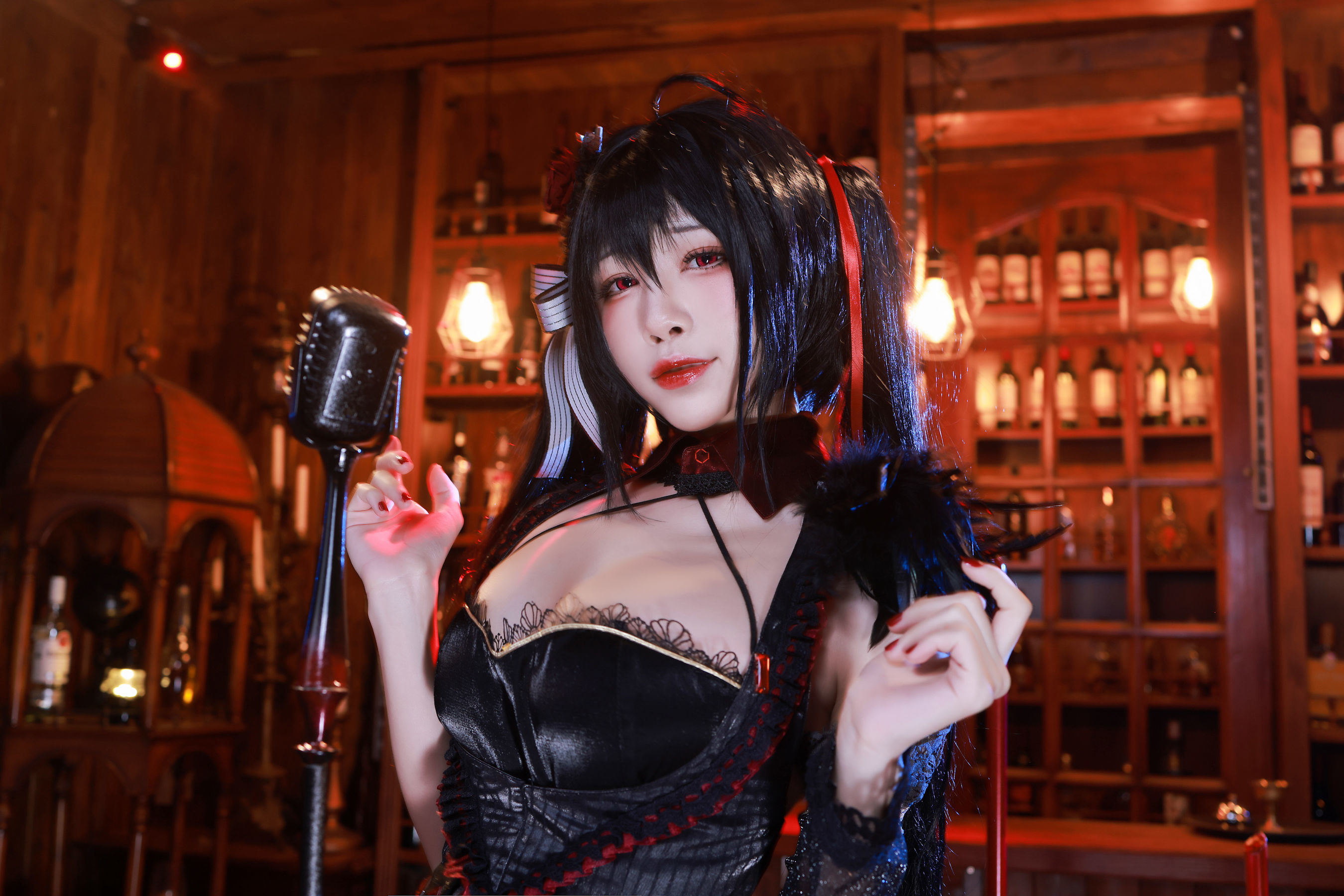 COS Welfare] Anime Blogger Shuimiao aqua - Dafeng Performance Outfit