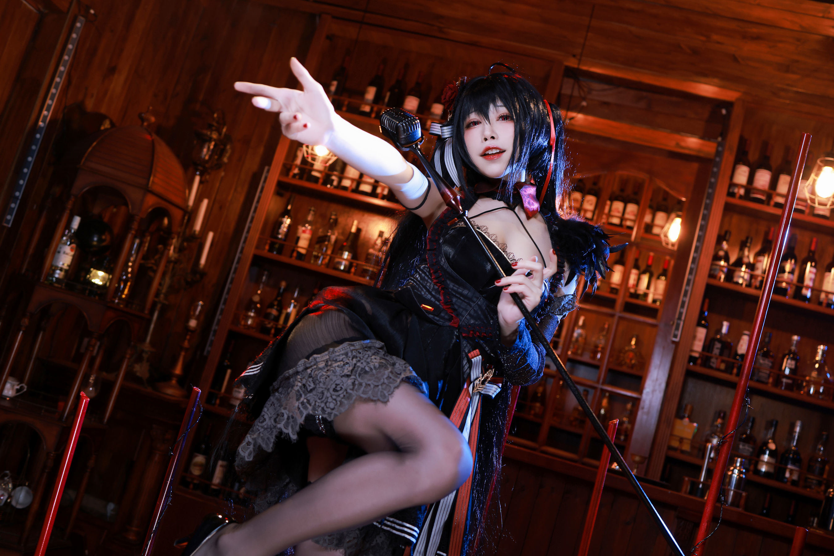 COS Welfare] Anime Blogger Shuimiao aqua - Dafeng Performance Outfit