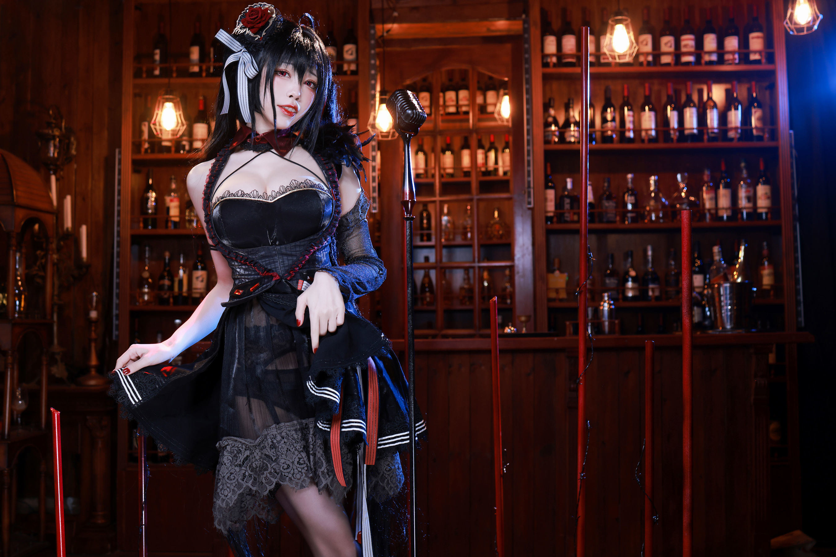 COS Welfare] Anime Blogger Shuimiao aqua - Dafeng Performance Outfit