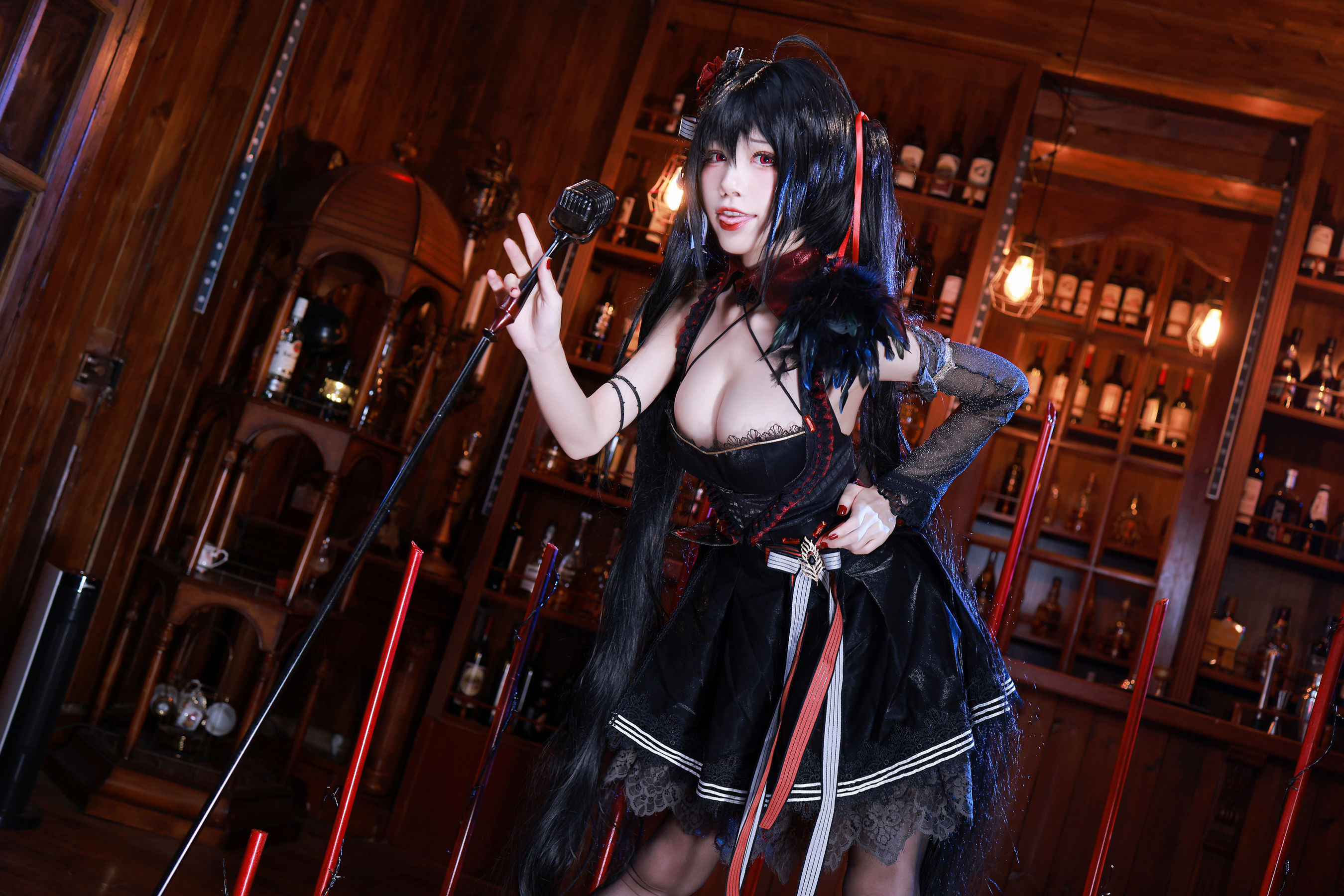 COS Welfare] Anime Blogger Shuimiao aqua - Dafeng Performance Outfit