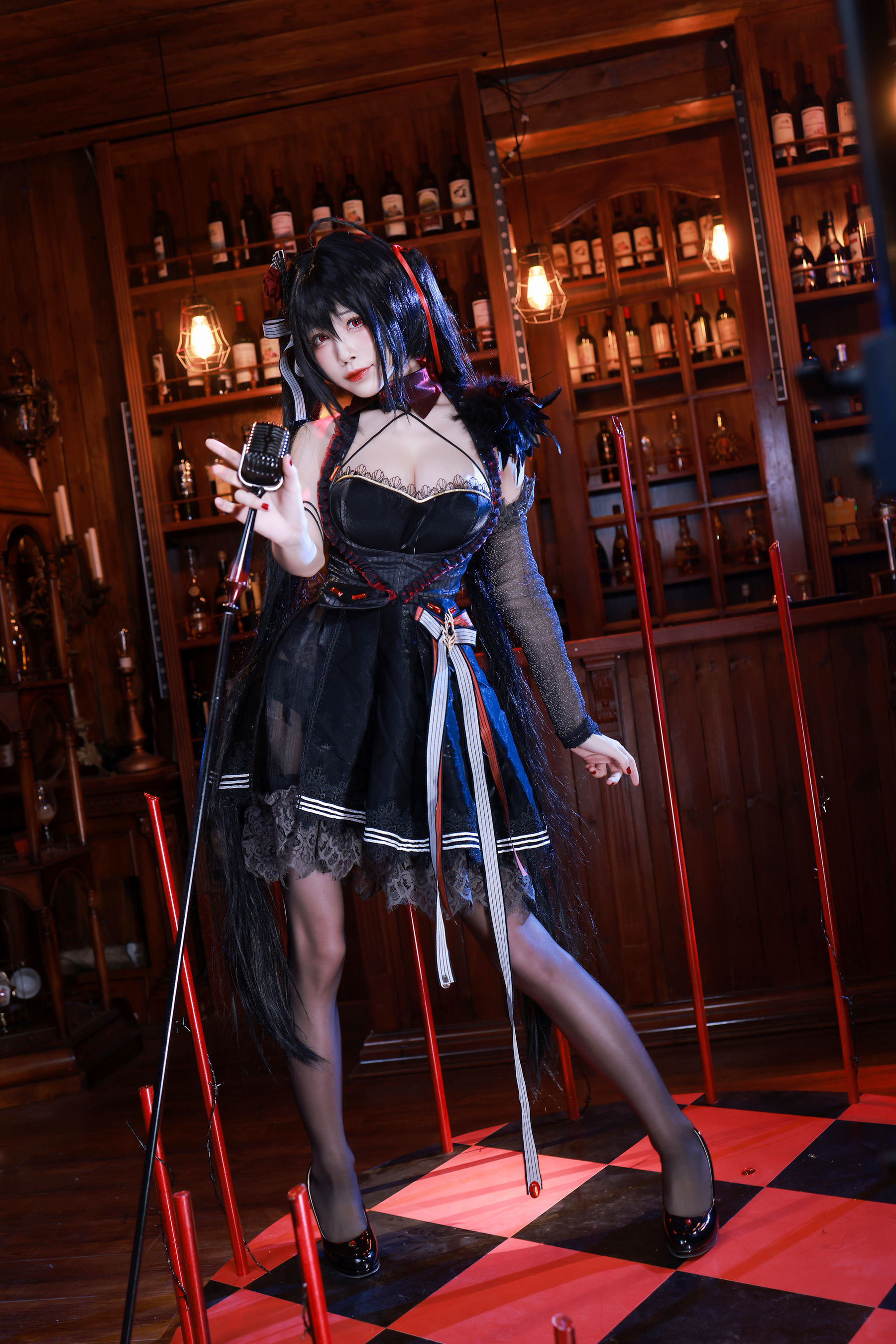 COS Welfare] Anime Blogger Shuimiao aqua - Dafeng Performance Outfit