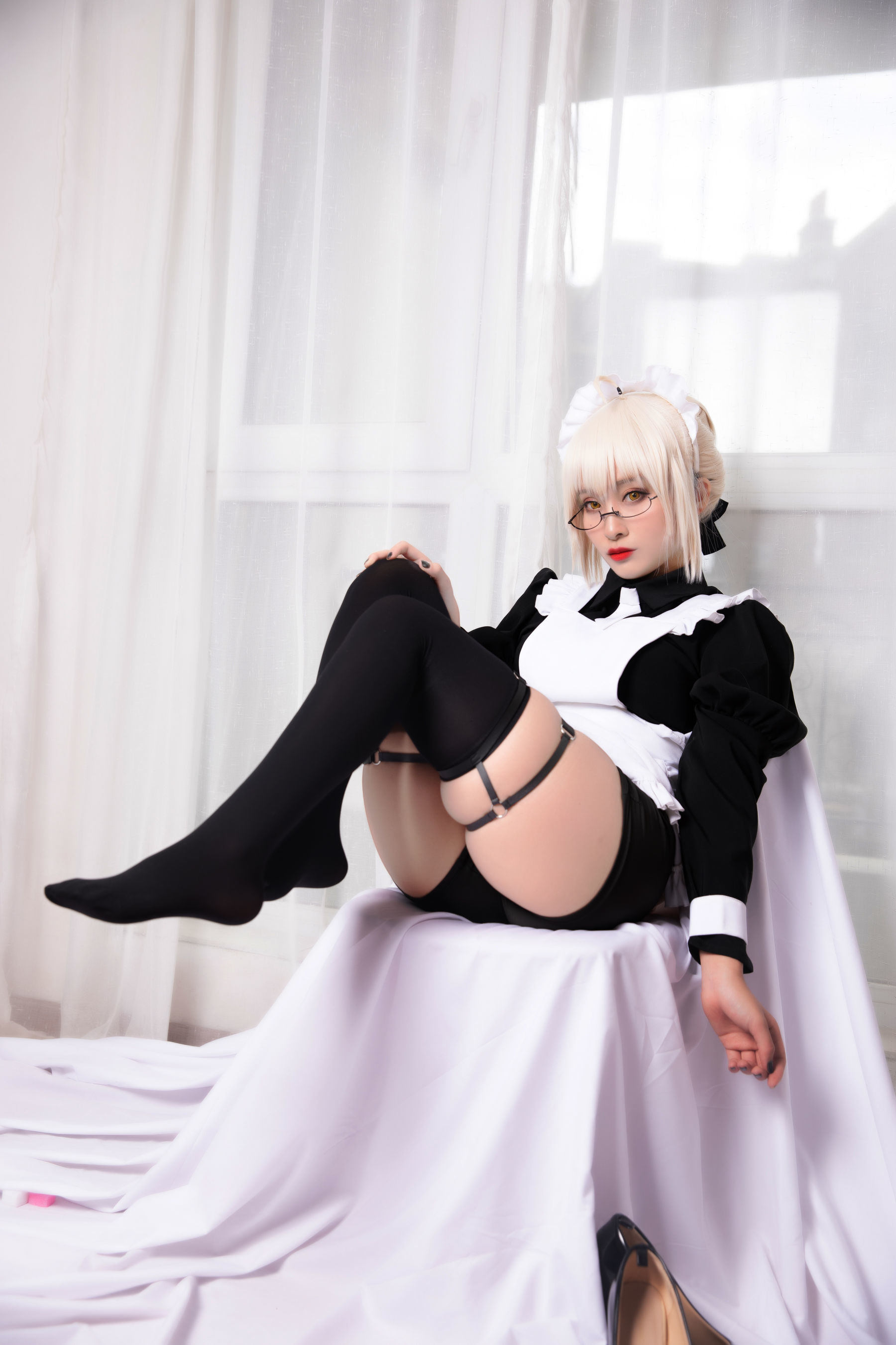COS福利] 動漫博主洛璃 belle SAMA - BX女僕