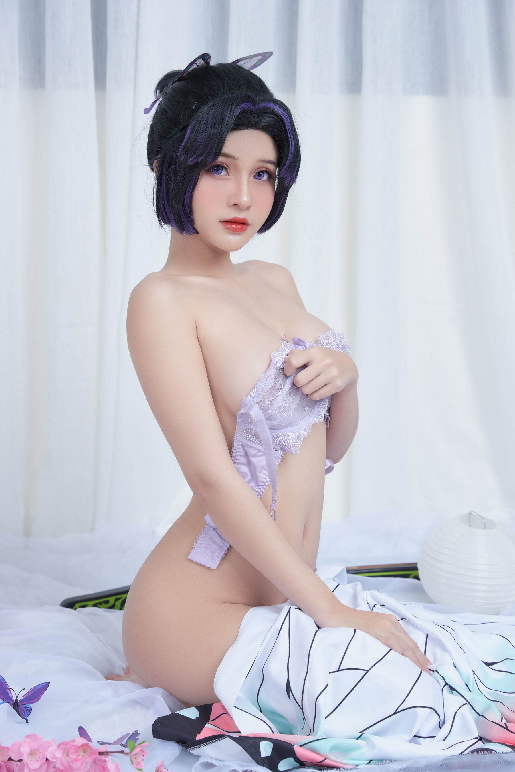 Cosplay Fan Service] Azami Fan Service - Shinobu Kocho