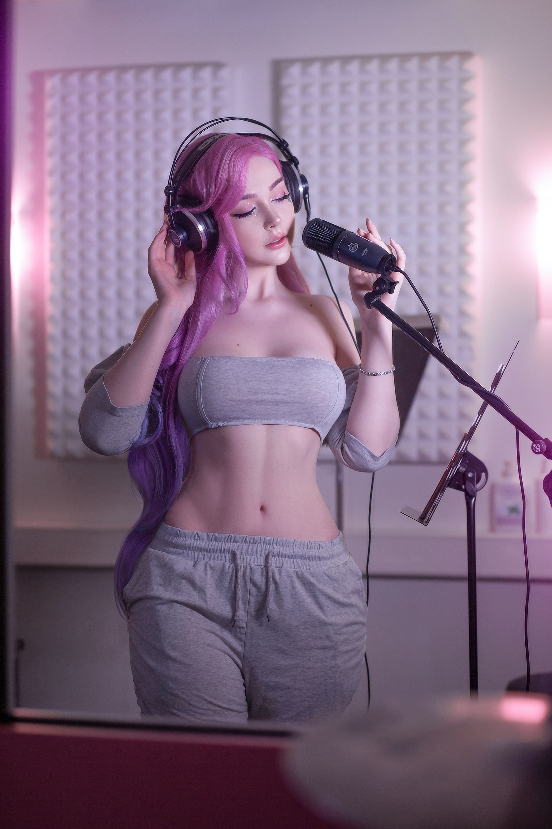 คอสเพลย์ ฟู๋ลี่] สาวต่างชาติสวย ซาย่าเดอะฟ็อกซ์ - KDA