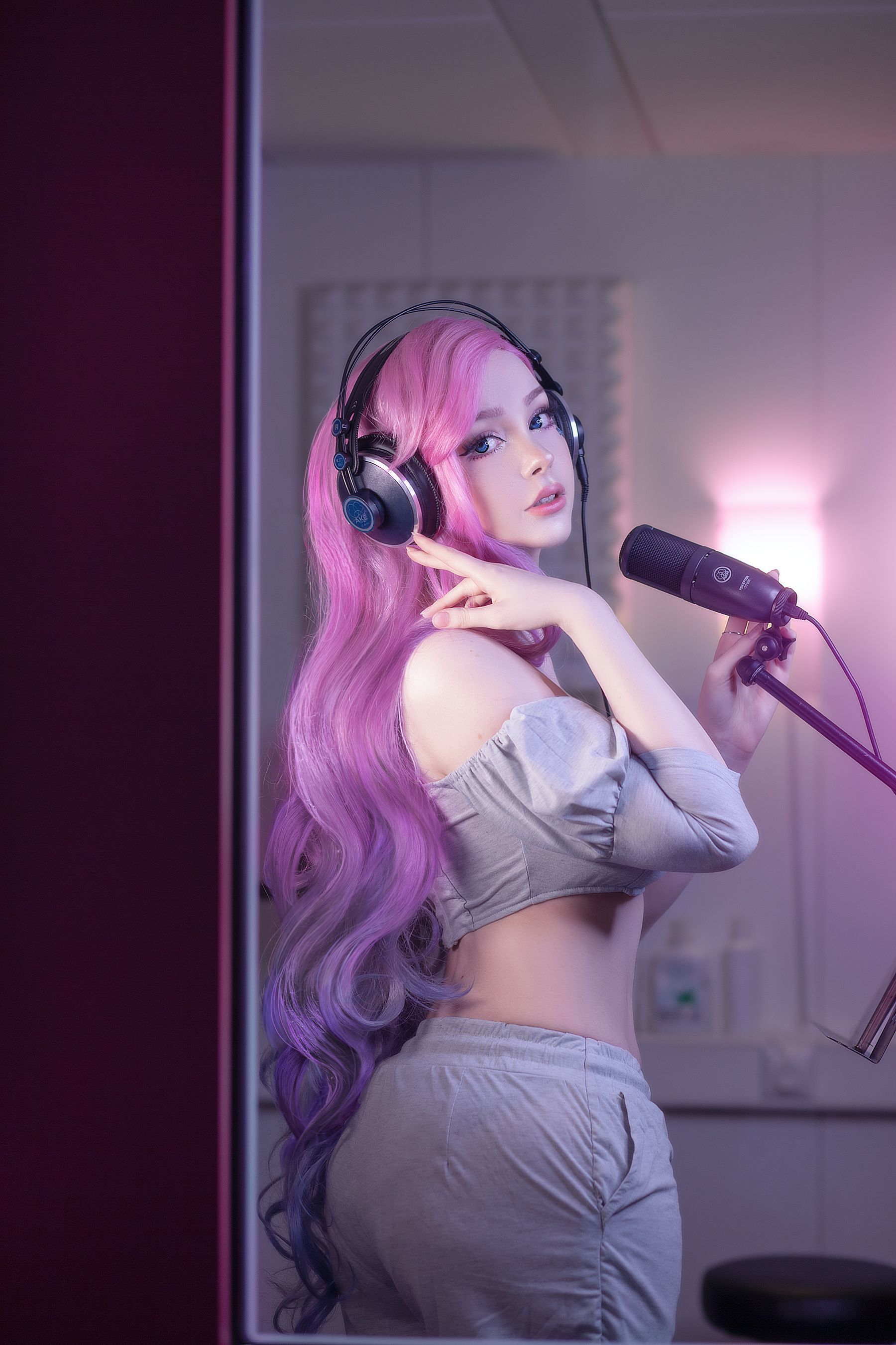 คอสเพลย์ ฟู๋ลี่] สาวต่างชาติสวย ซาย่าเดอะฟ็อกซ์ - KDA