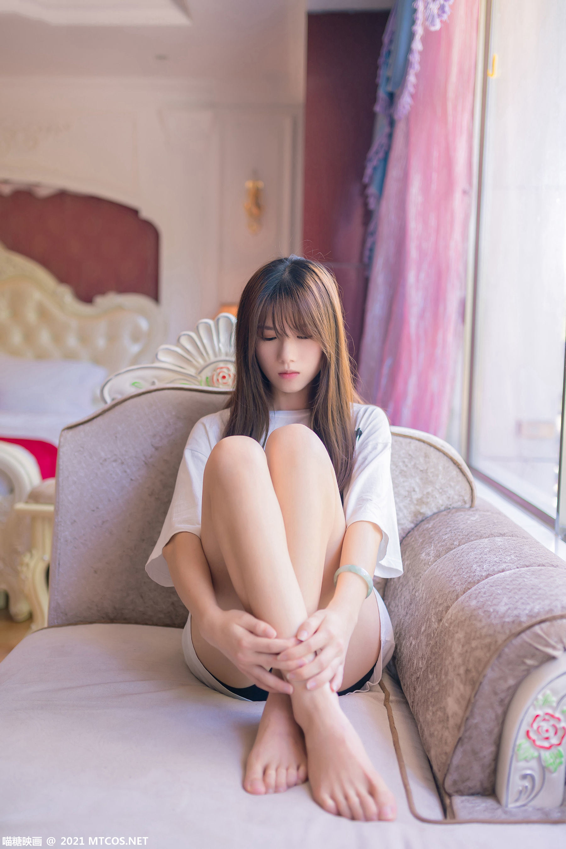 Meow Sugar Film] VOL.405 White T Girl