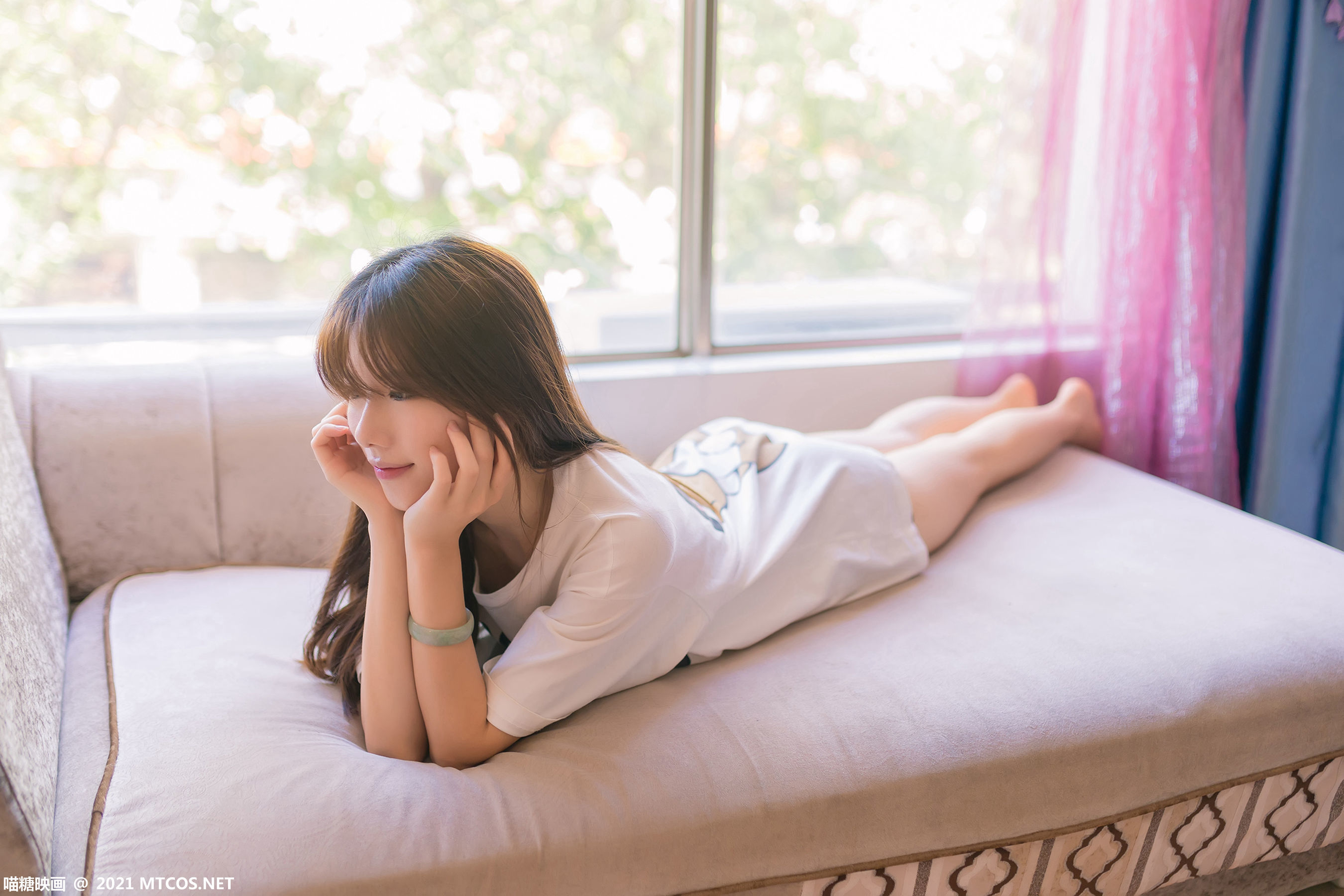 Meow Sugar Film] VOL.405 White T Girl