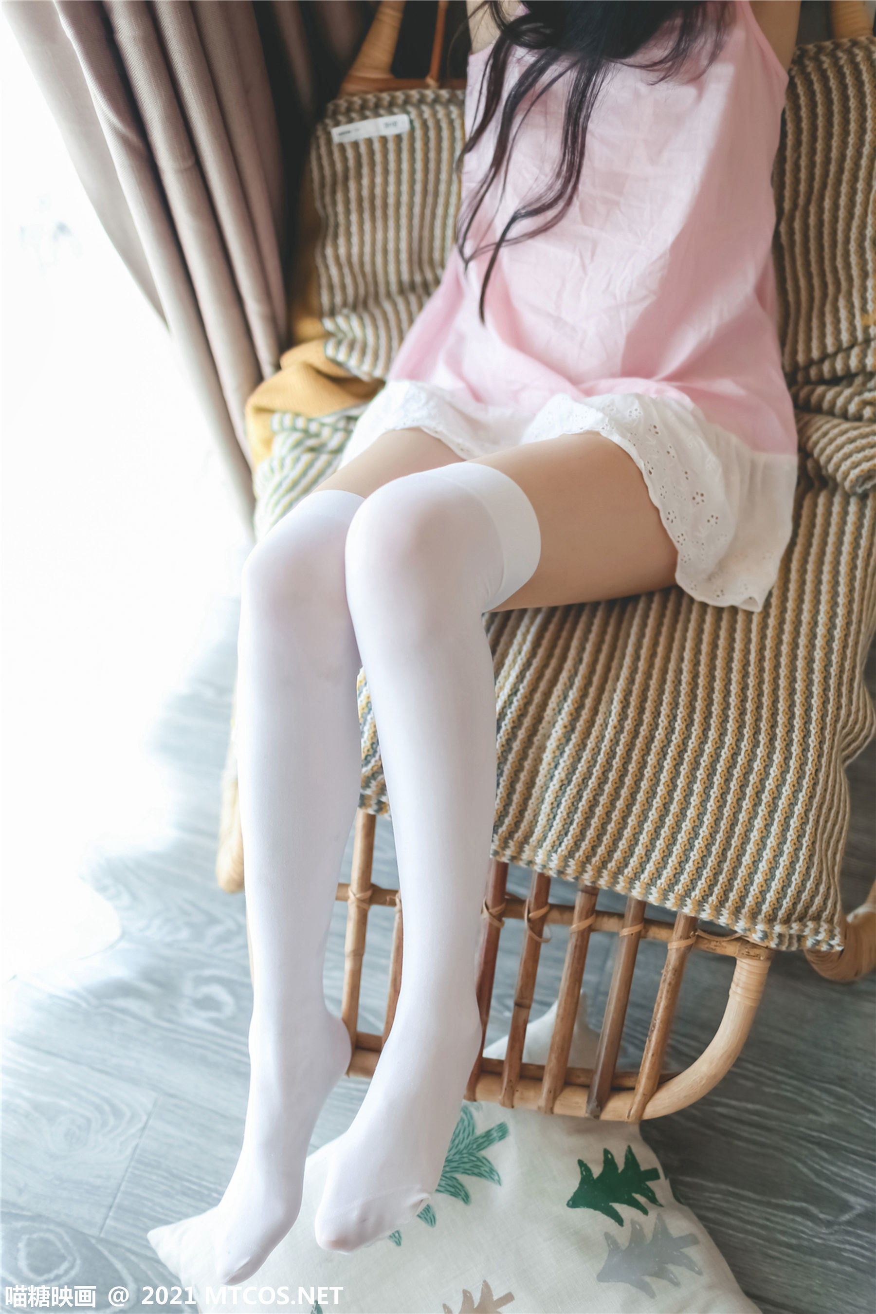 Meow Sugar Film] VOL.406 Pink Skirt Homestay