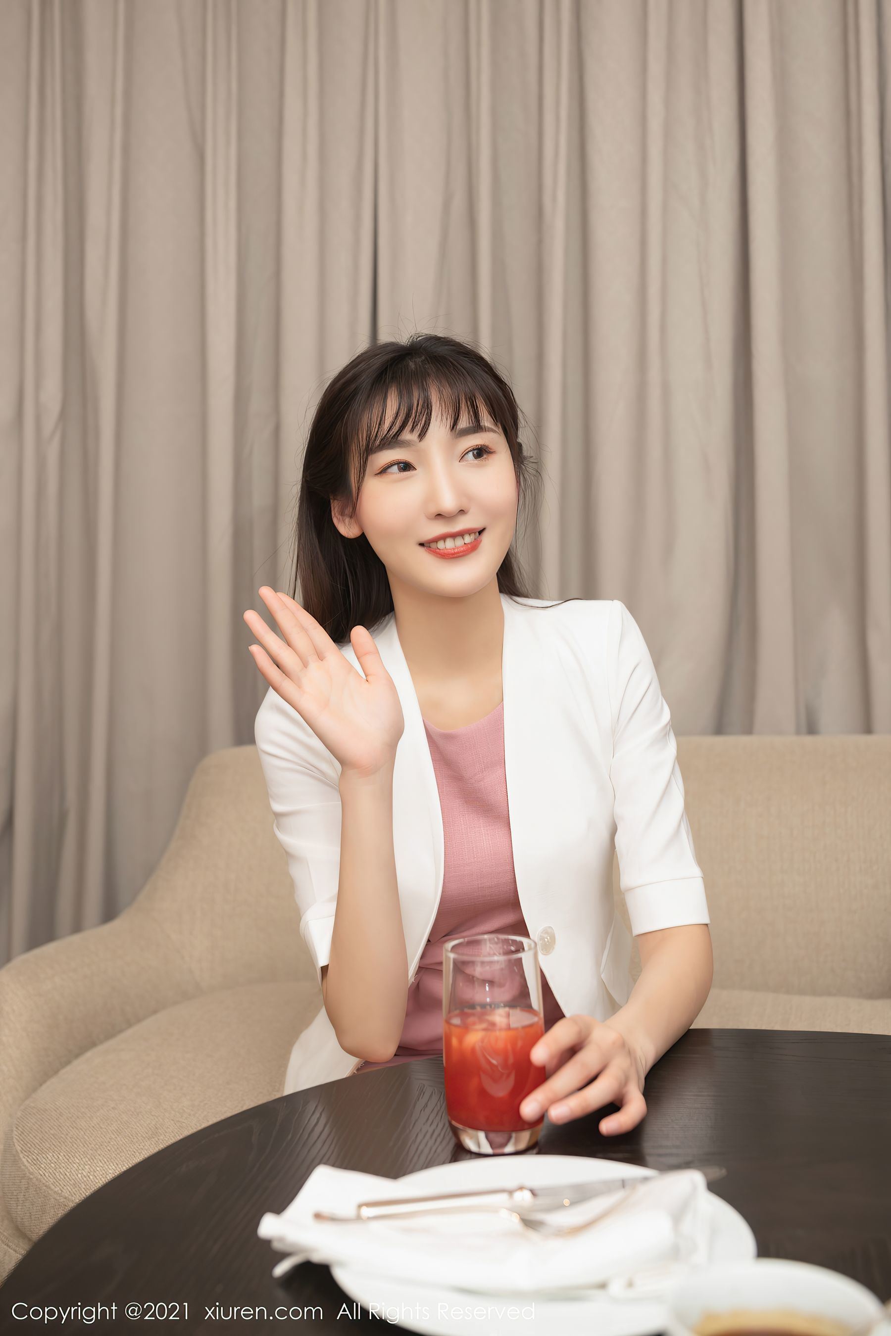 Xiuren] No. 3115 Tang Anqi & Lu Xuanxuan