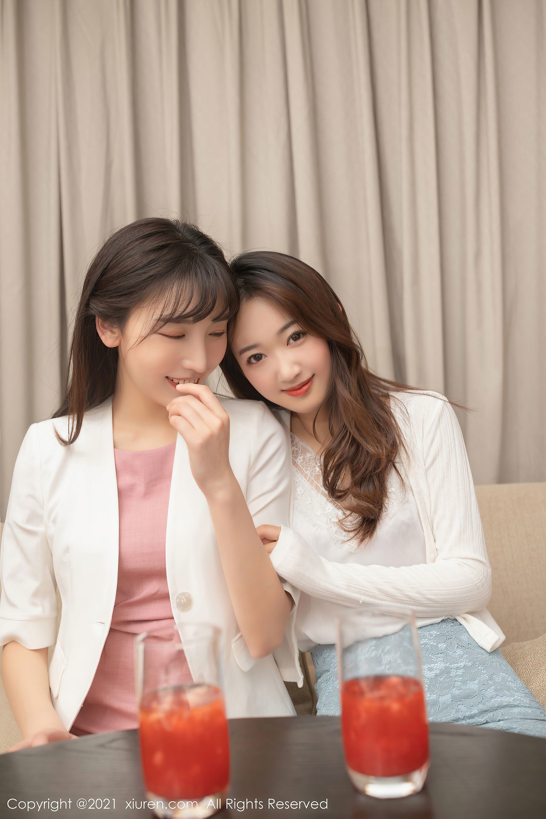 Xiuren] No. 3115 Tang Anqi & Lu Xuanxuan
