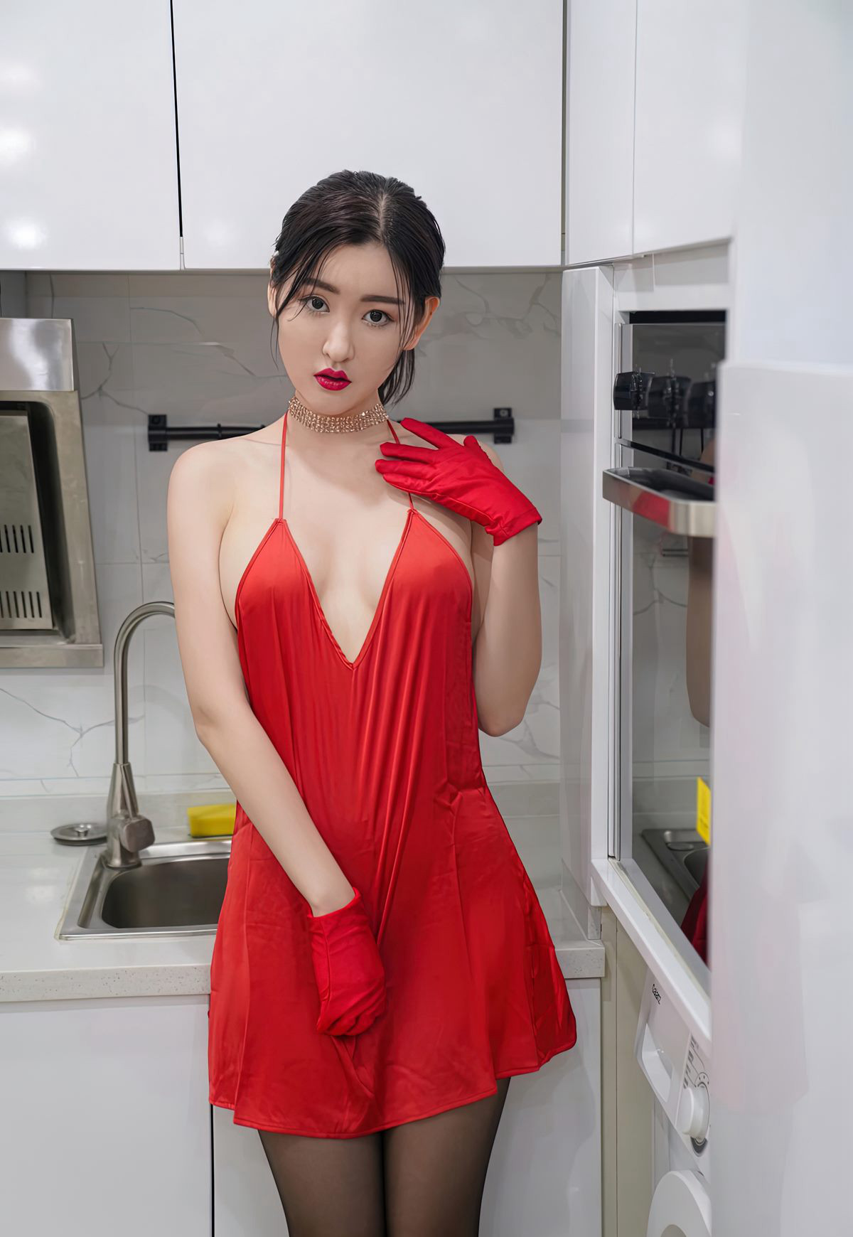 シェンメンギャオ 2021 セクシー厨娘 風流黒誘惑控 究極誘惑 大きなおっぱい美人少婦