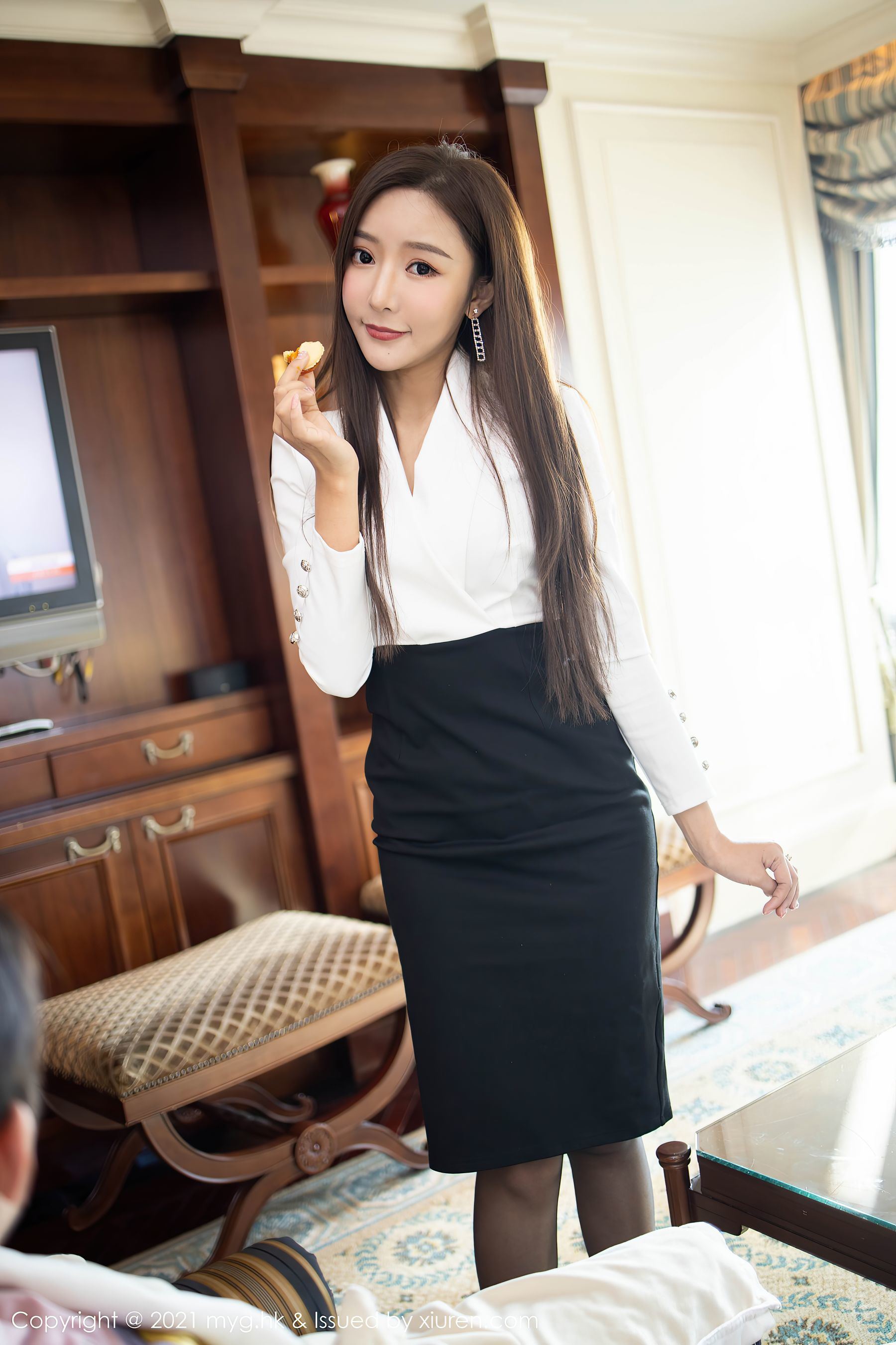 MyGirl Vol.492 王馨瑶Yanni 優雅な女神写真