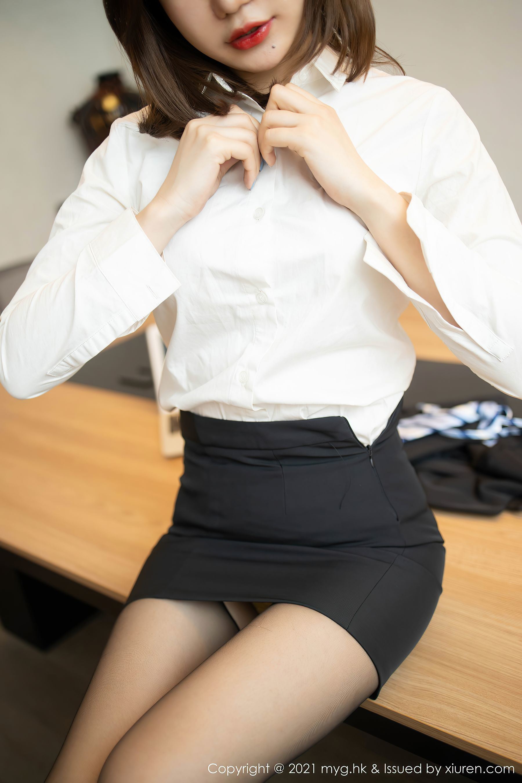 Mei Yuan Guan MyGirl] Vol. 499 Carina Qi Li Jia